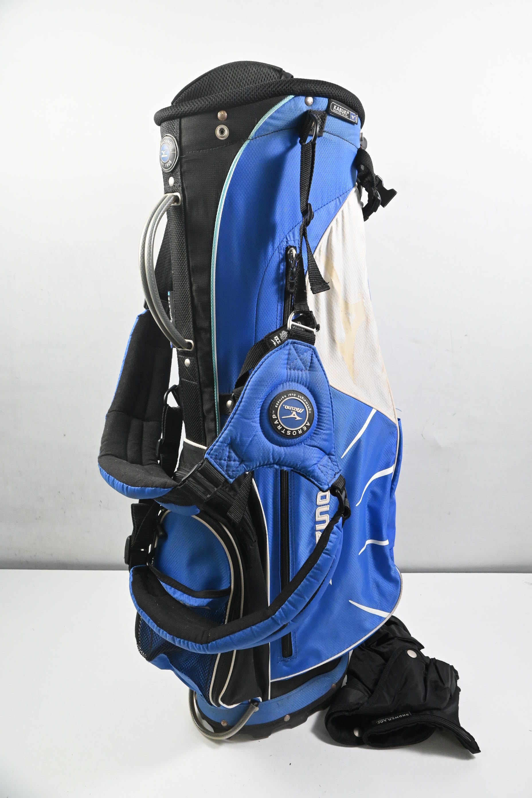 Mizuno Stand Bag / 6-Way Divider / Blue, White
