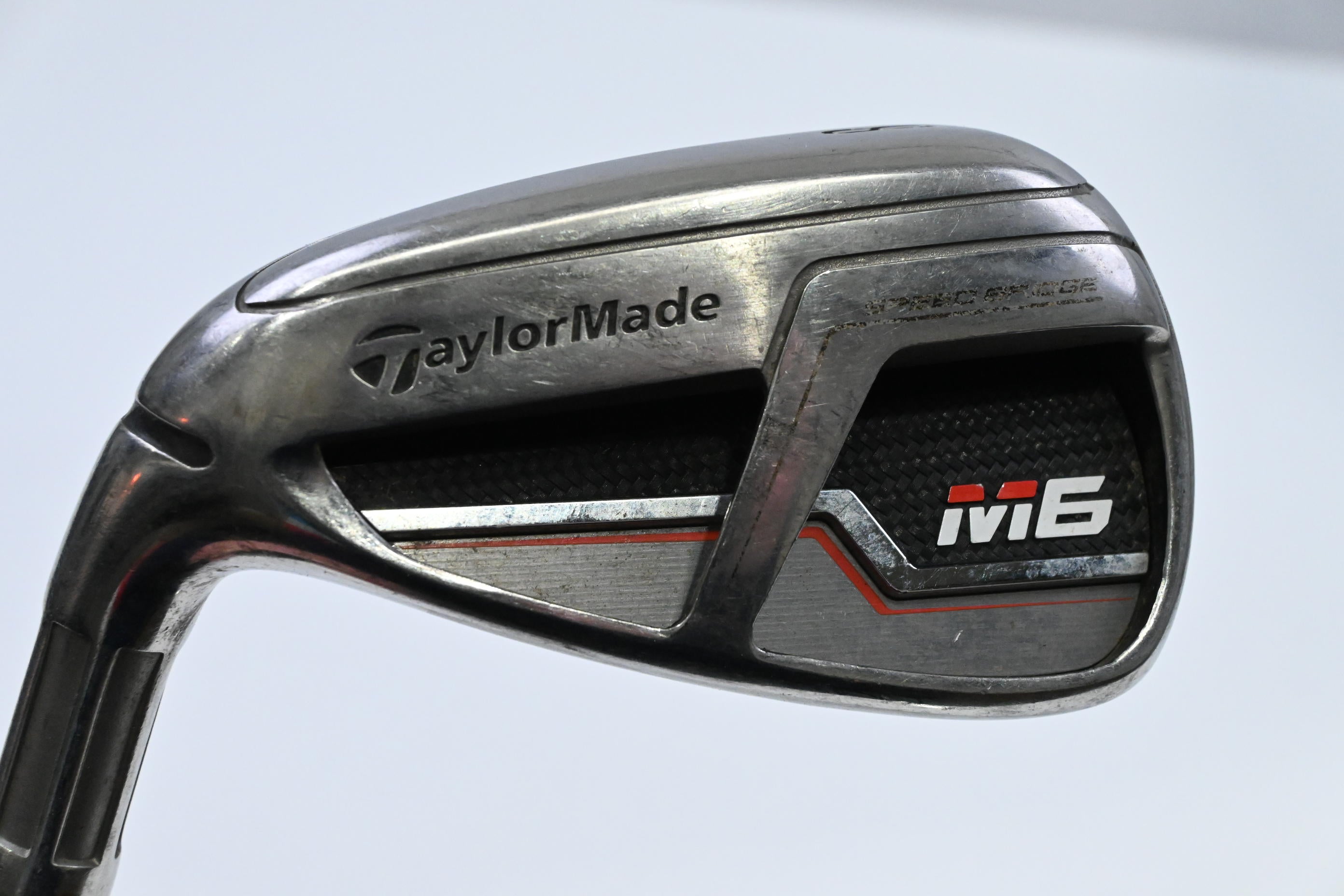 Left Hand Taylormade M6 #8 Iron / Regular Flex KBS MAX 85 Shaft