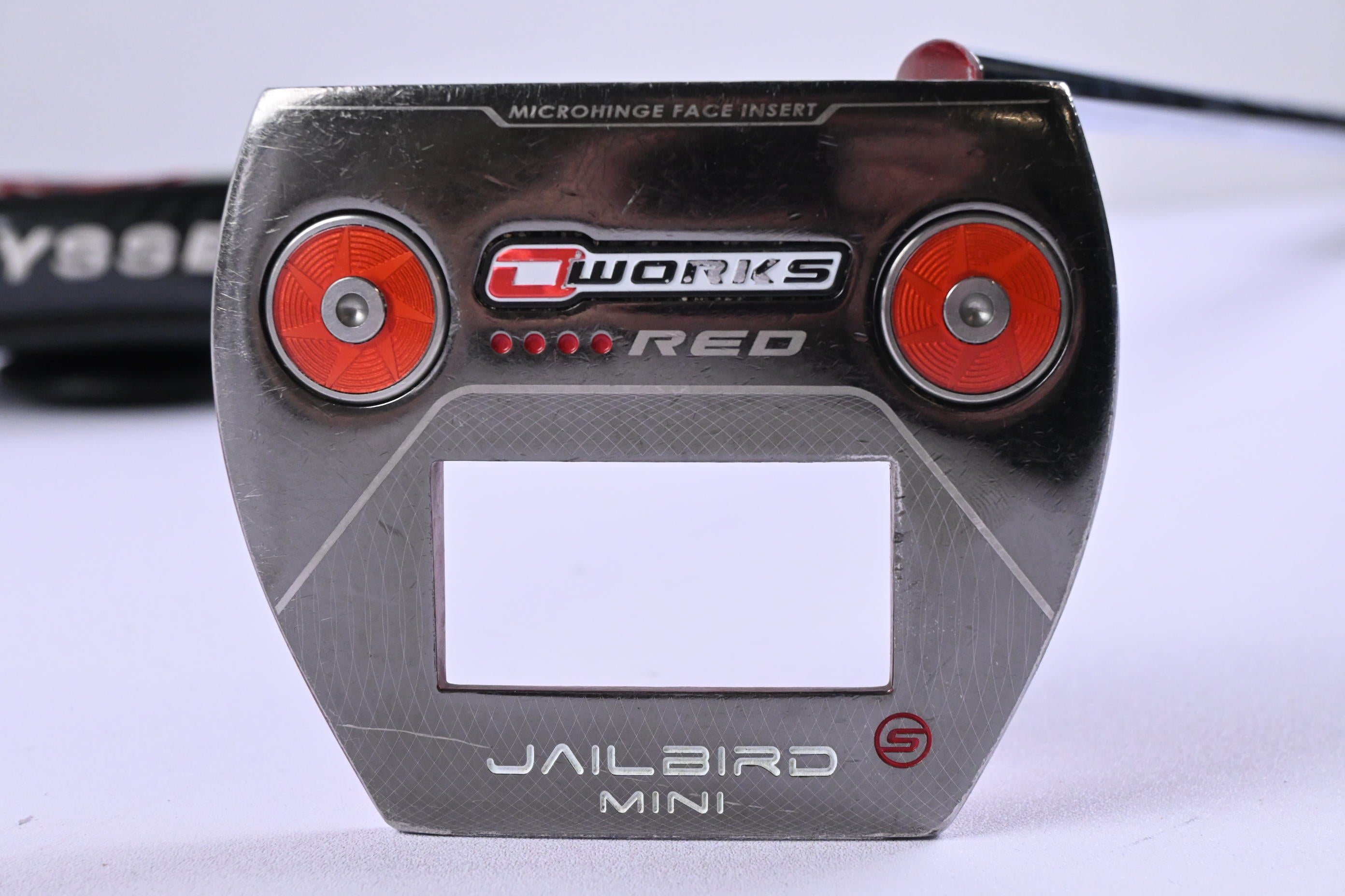 Odyssey O-Works Red Jailbird Mini Putter / 33 Inch