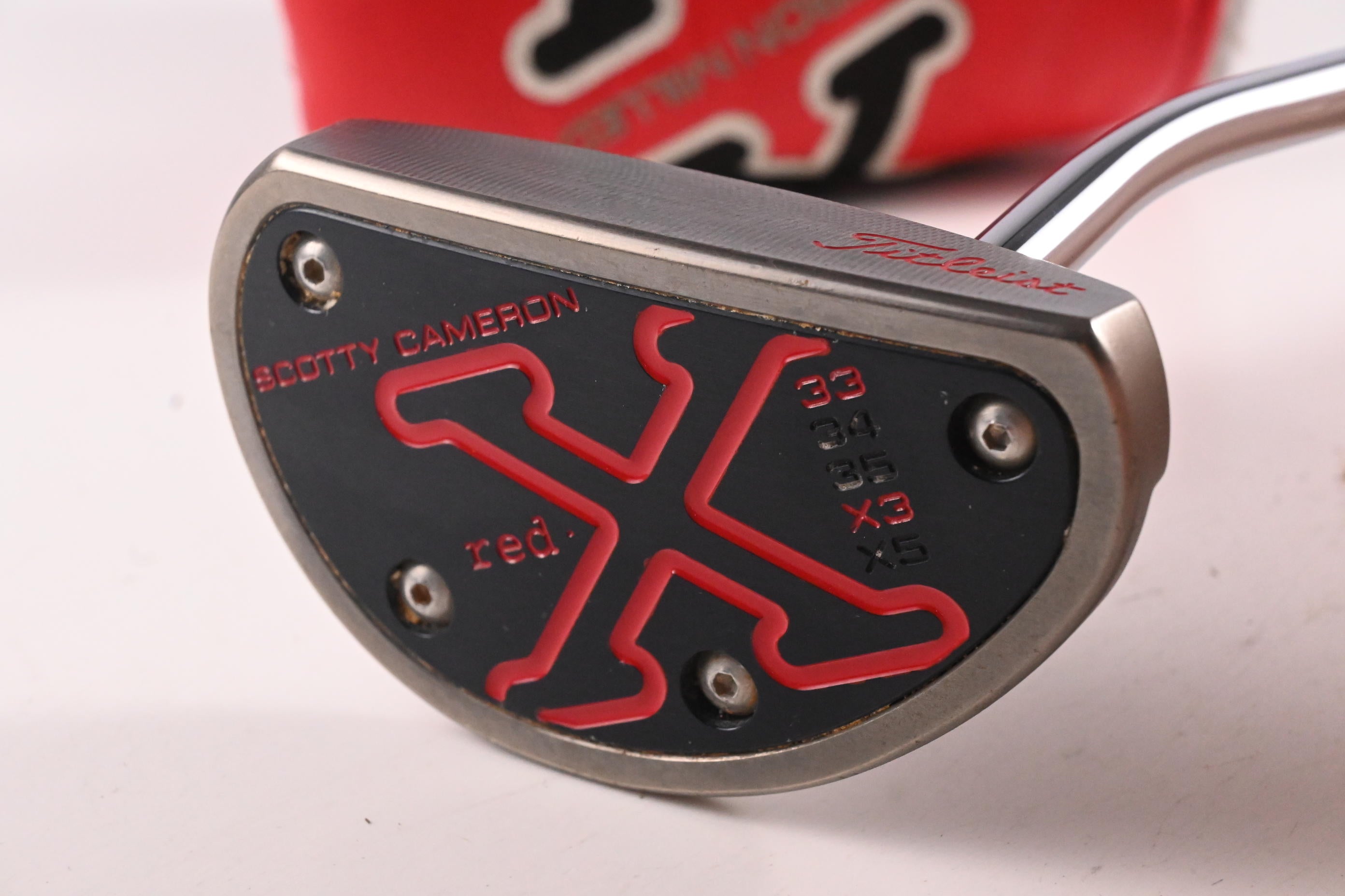 Scotty Cameron Red X3 Putter / 33 Inch