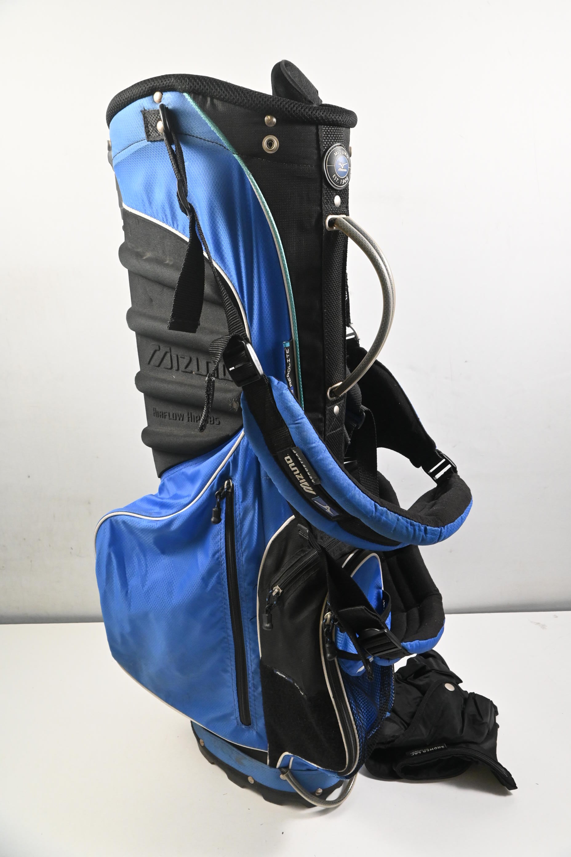 Mizuno Stand Bag / 6-Way Divider / Blue, White