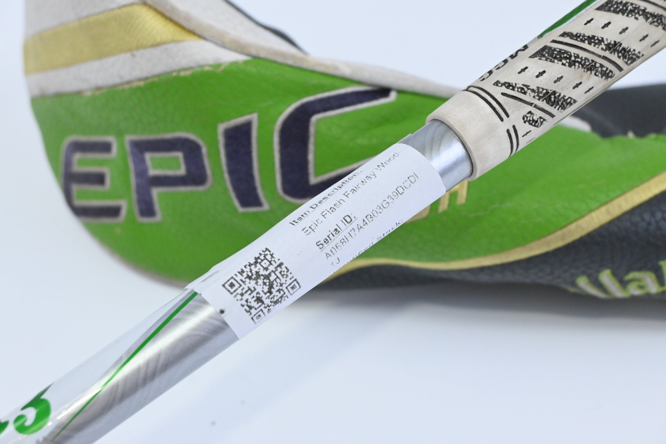 Callaway Epic Flash #5 Wood / 18 Degree / Regular Flex Evenflow Green 65 Shaft