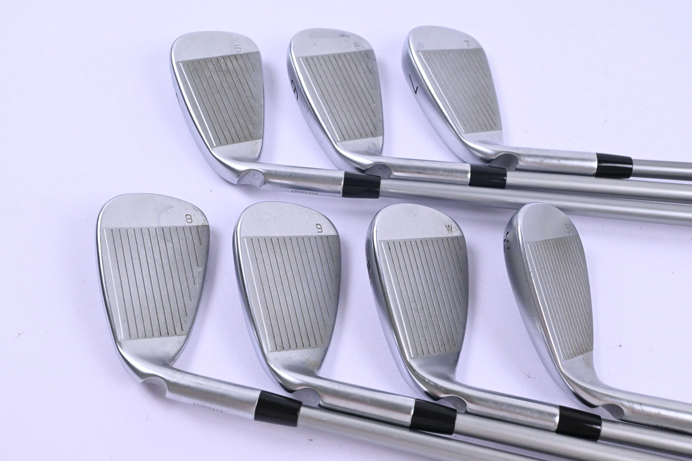 Ping G430 Irons / 5-PW+SW / Black Dot / Regular Flex Ping Alta Quick 45 Shafts