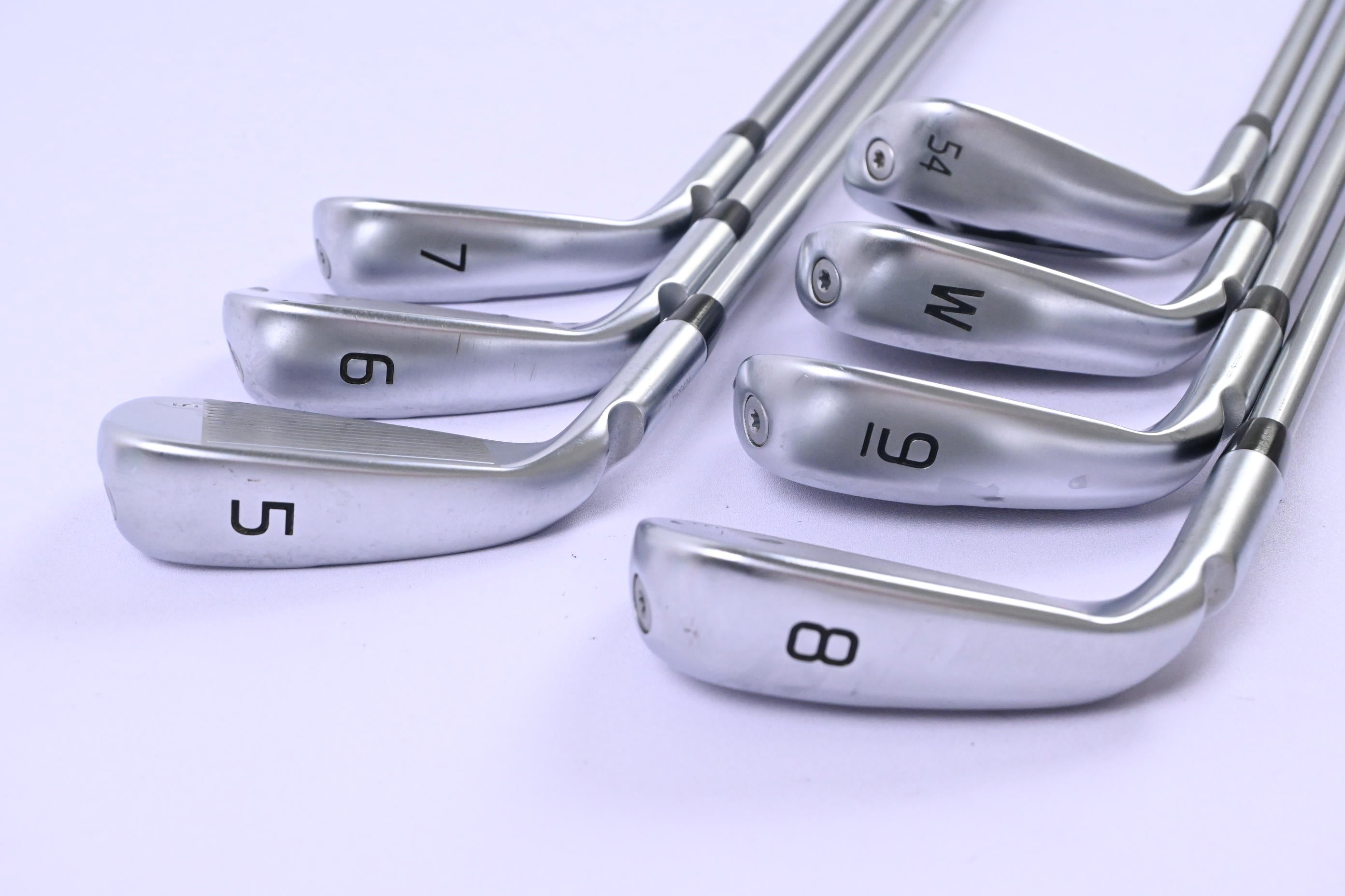 Ping G430 Irons / 5-PW+SW / Black Dot / Regular Flex Ping Alta Quick 45 Shafts