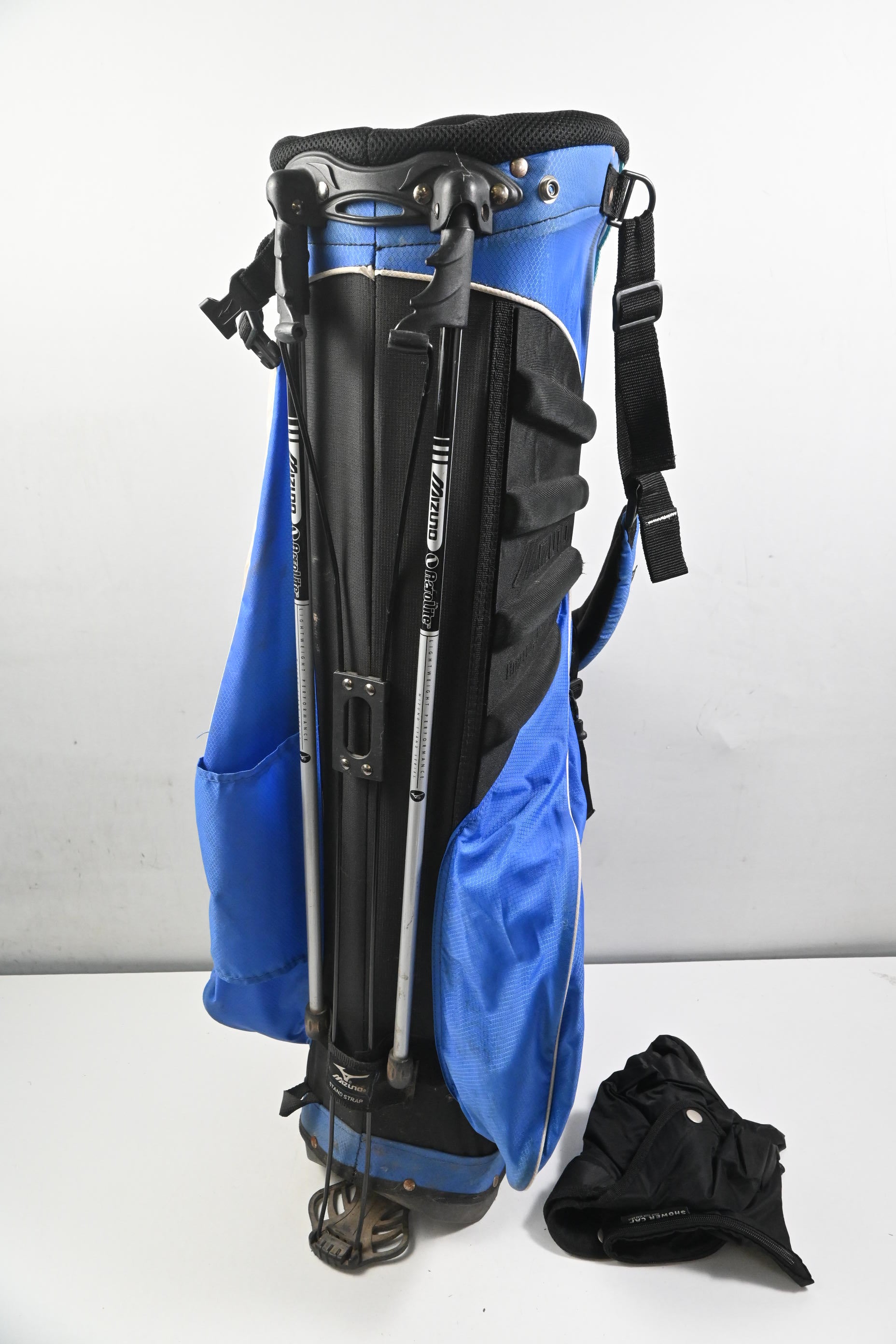 Mizuno Stand Bag / 6-Way Divider / Blue, White