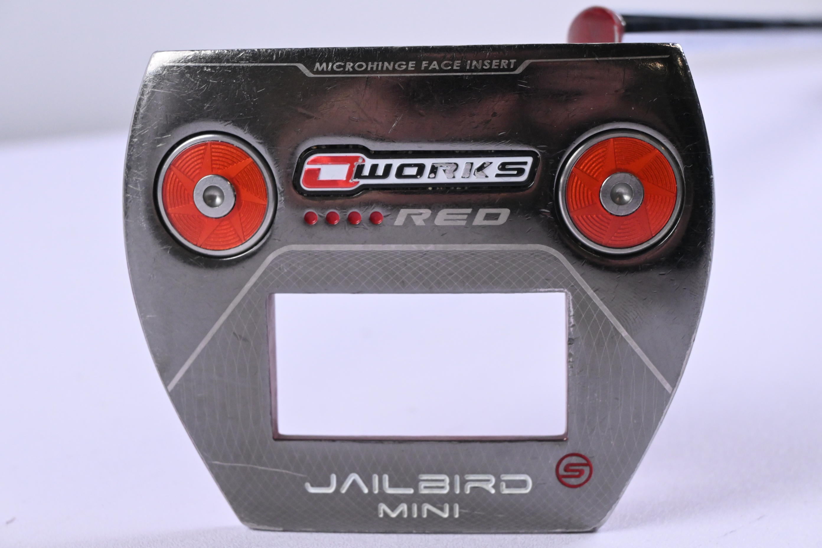 Odyssey O-Works Red Jailbird Mini Putter / 33 Inch