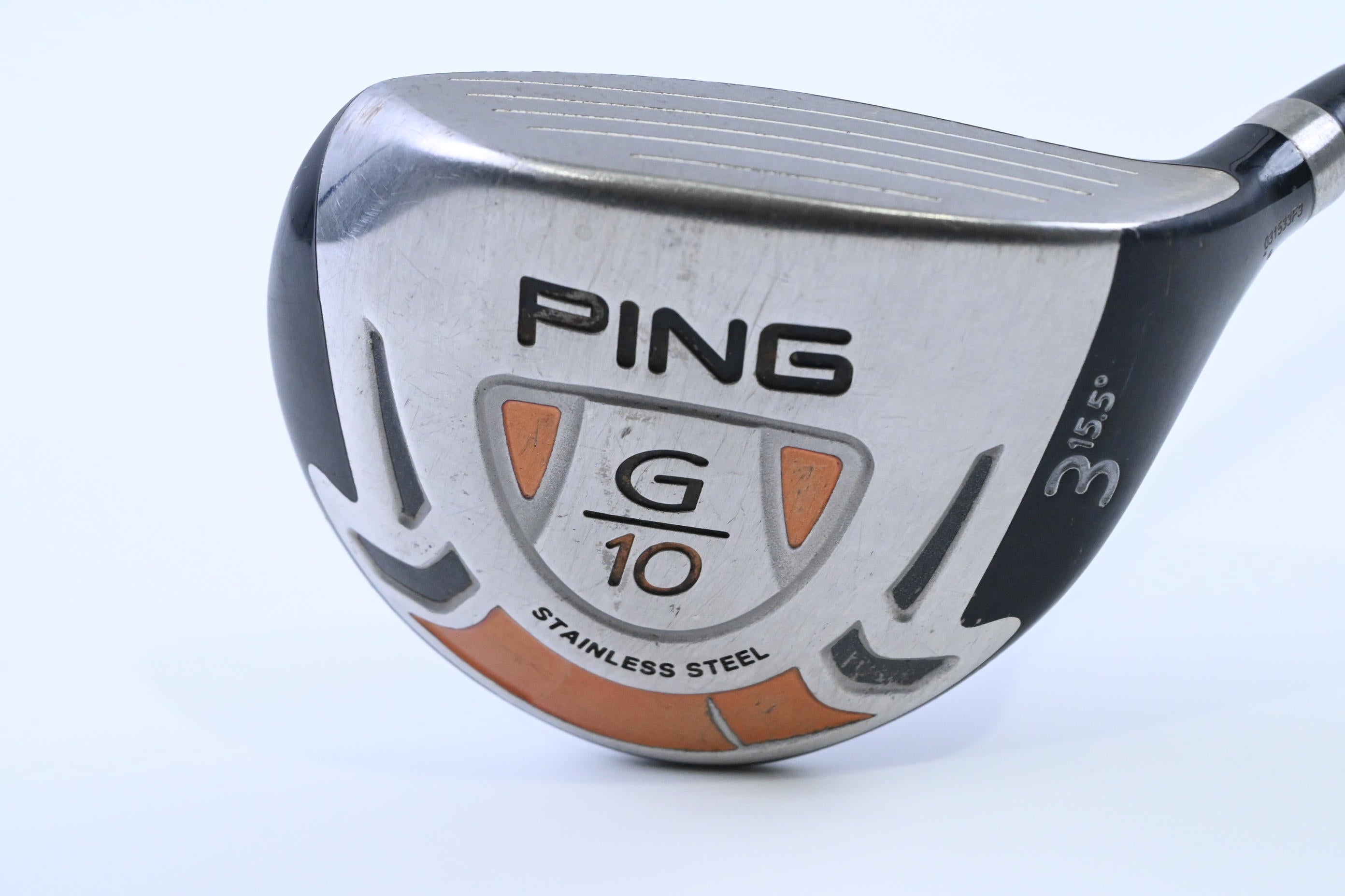 Ping G10 #3 Wood / 15.5 Degree / Stiff Flex Ping TFC 129 Shaft