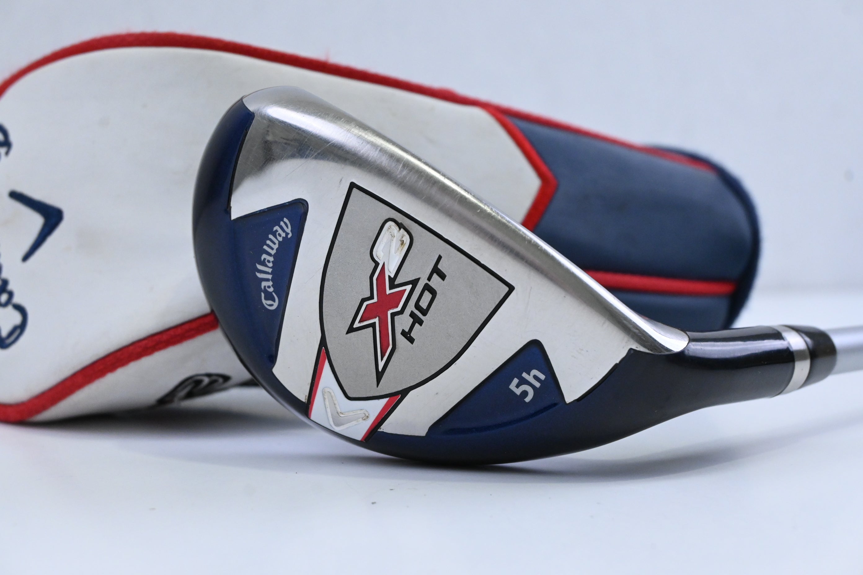 Callaway X2 Hot #5 Hybrid / 25 Degree / Regular Flex Callaway XX 75 Shaft
