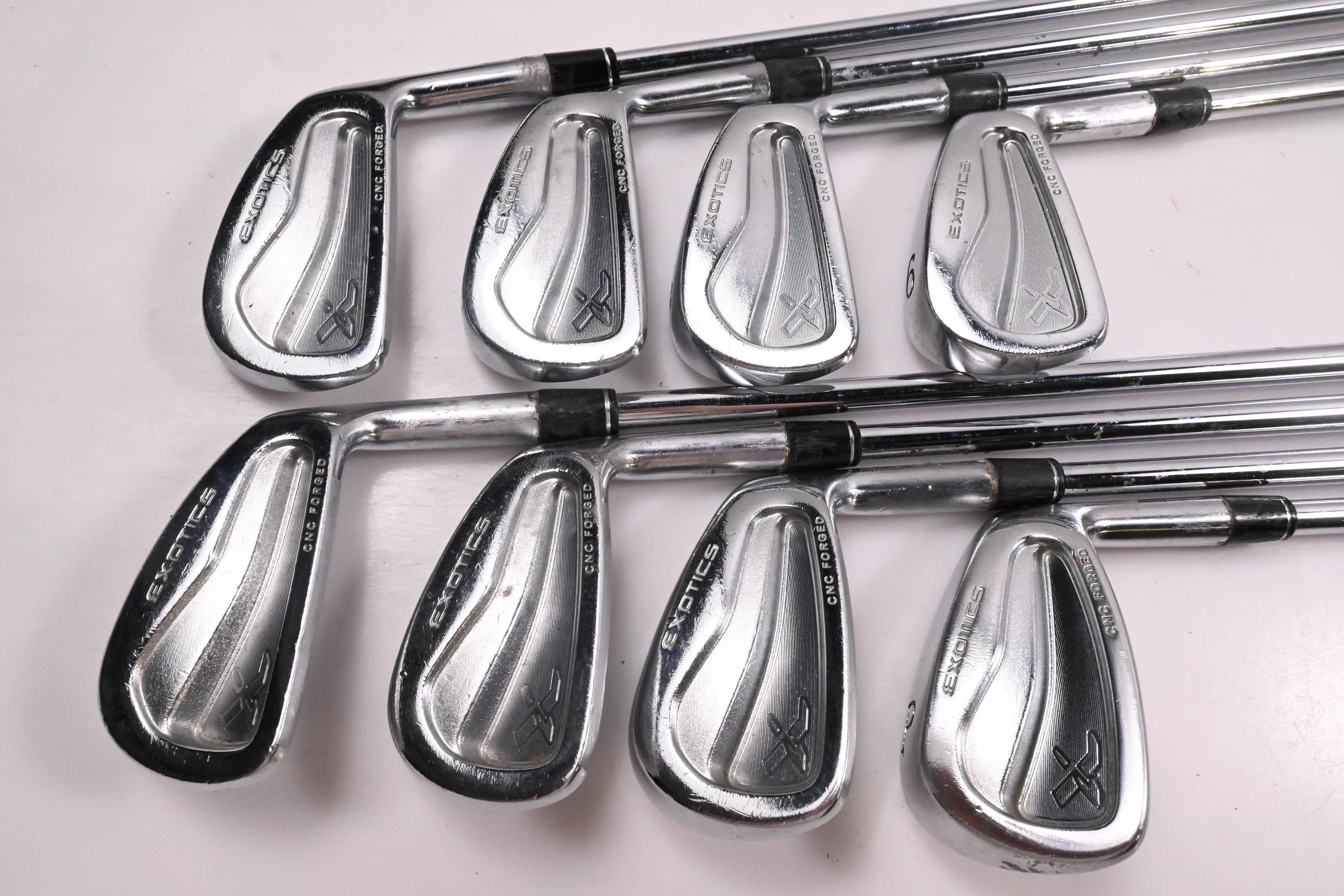 Tour Edge Forged Irons / 3-PW / Regular Flex Rifle Shafts