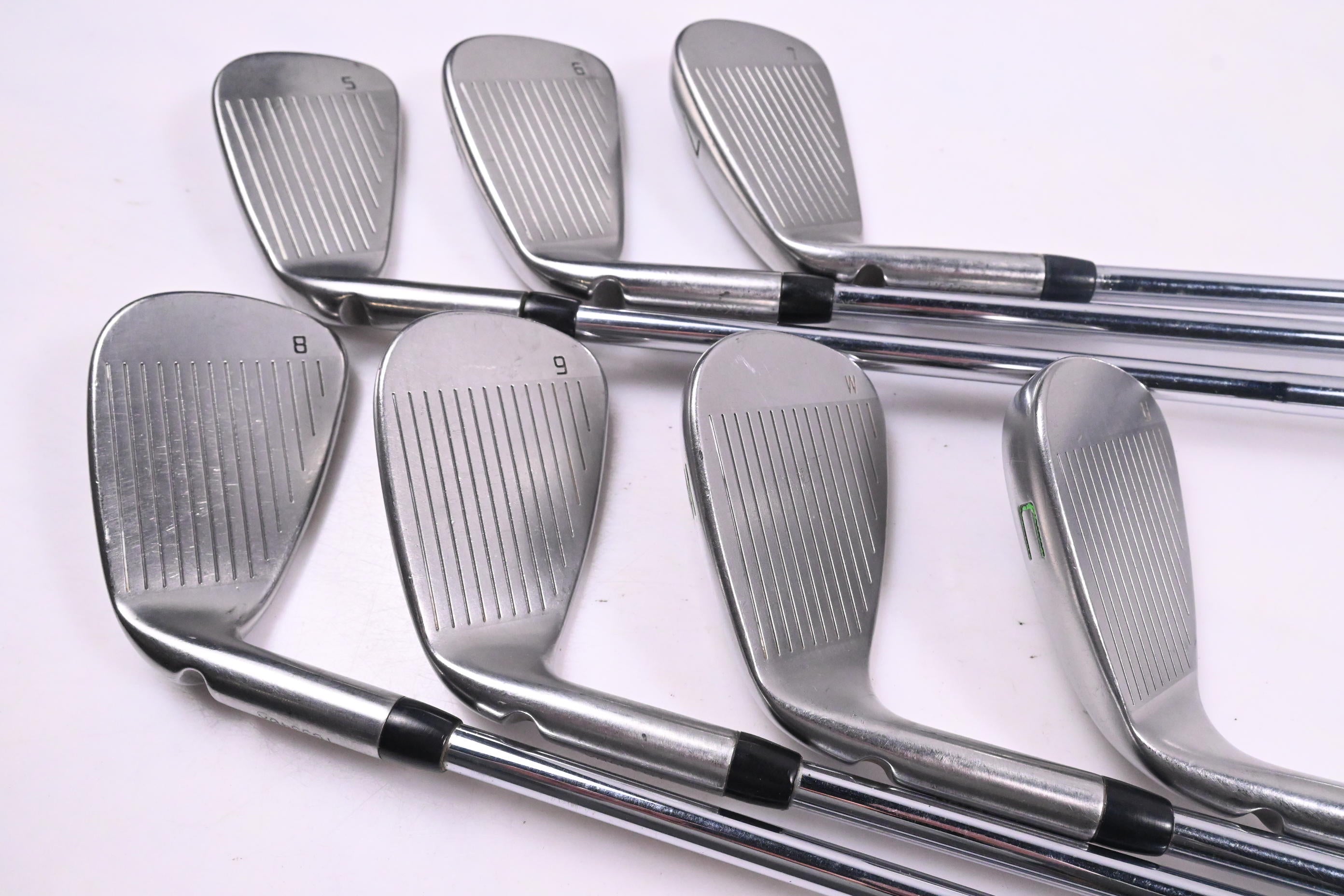 Ping i-Series E1 Irons / 5-PW+GW / Purple Dot / Stiff Flex Steel Shafts