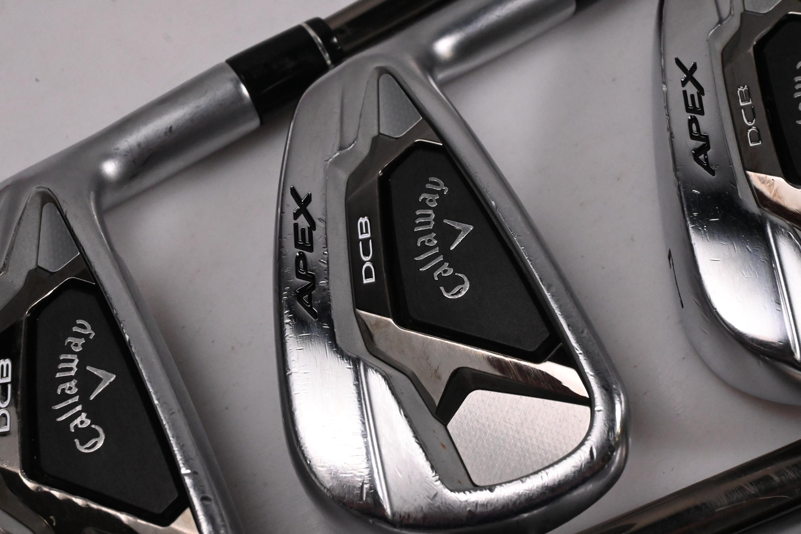 Callaway Apex DCB Irons / 5-PW+GW / Regular Flex UST Recoil ESX460 Shafts