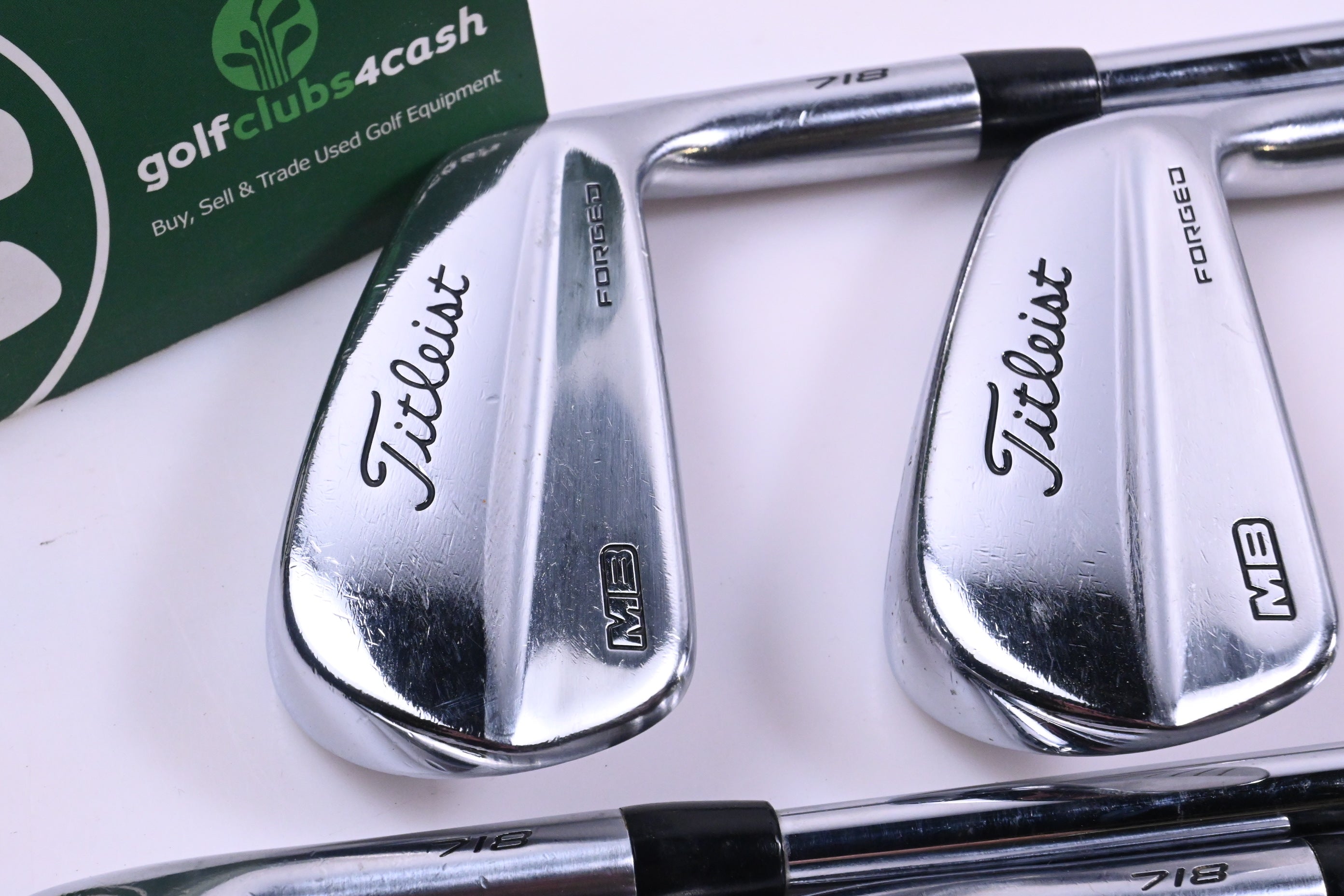 Titleist 718 MB Irons / 6-9+46° / X-Flex AMT Tour White X100 Shafts