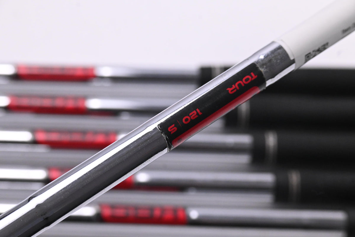 Ping G400 Irons / 5-PW / Green Dot / Stiff Flex KBS Tour 120 Shafts