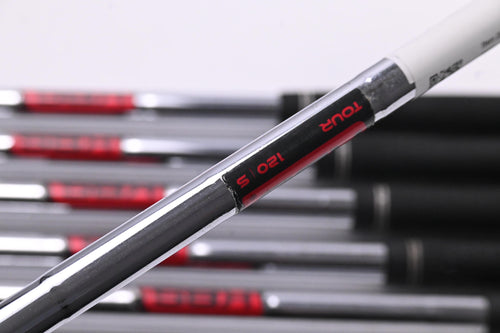 Ping G400 Irons / 5-PW / Green Dot / Stiff Flex KBS Tour 120 Shafts