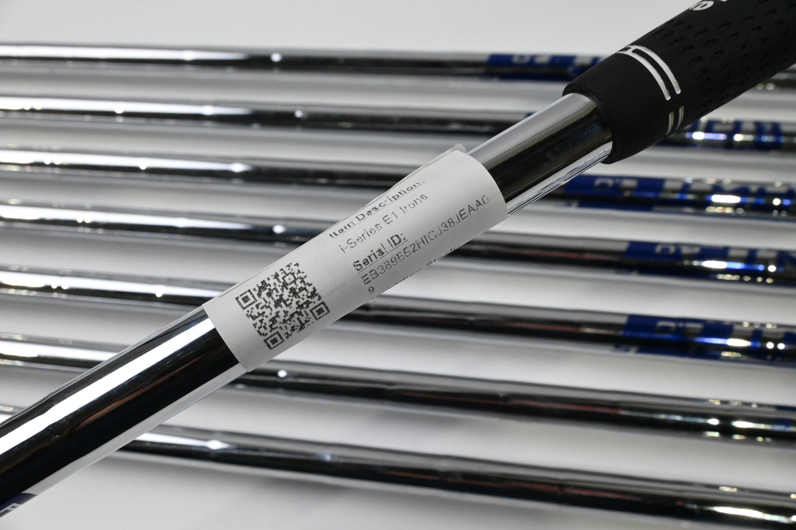 Ping i-Series E1 Irons / 3-PW / Maroon Dot / Stiff Flex Ping AWT 2.0 Shafts
