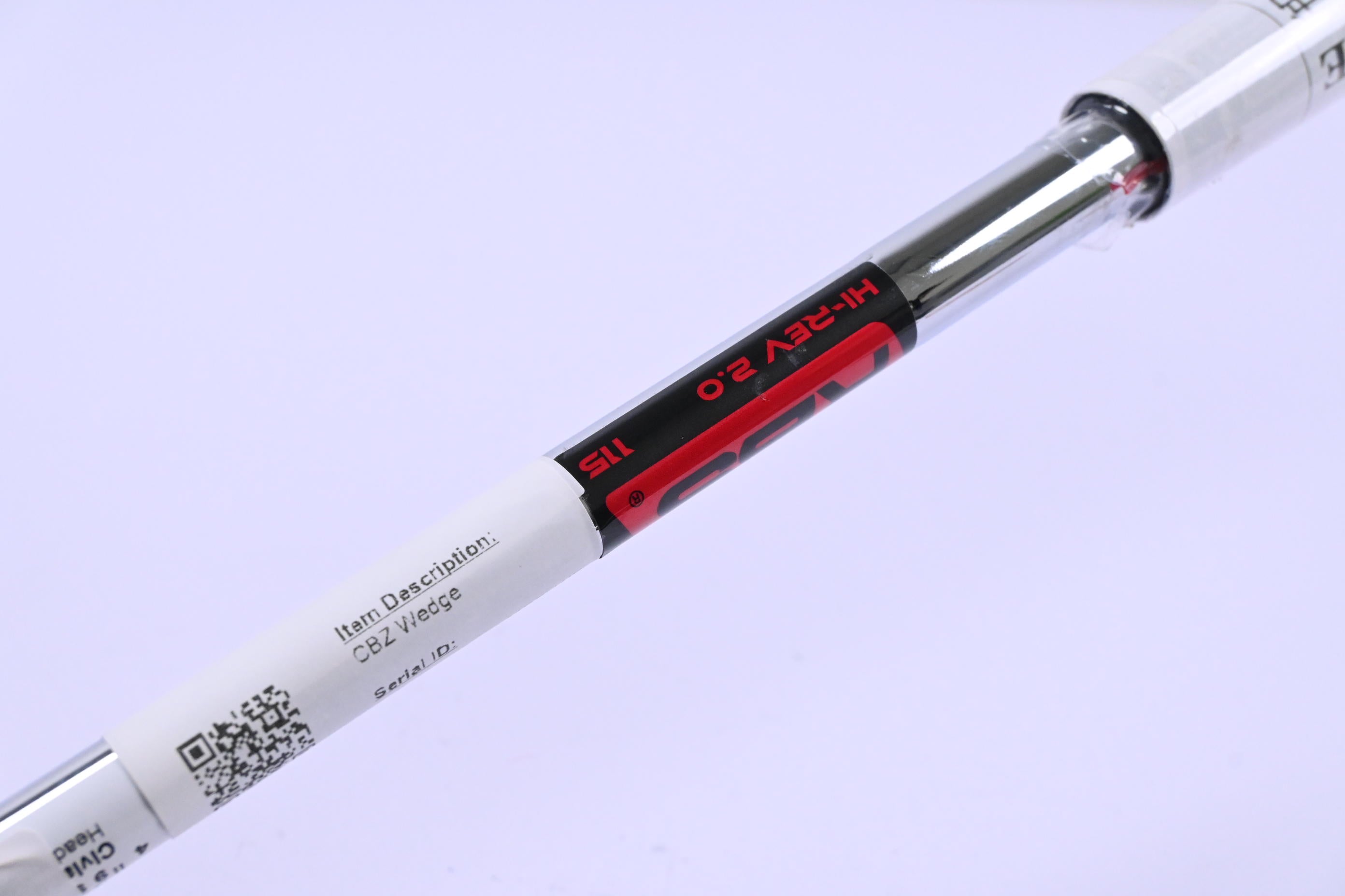 Cleveland CBZ Full Face Lob Wedge / 58 Degree / Regular Flex KBS Hi-Rev 2.0 115