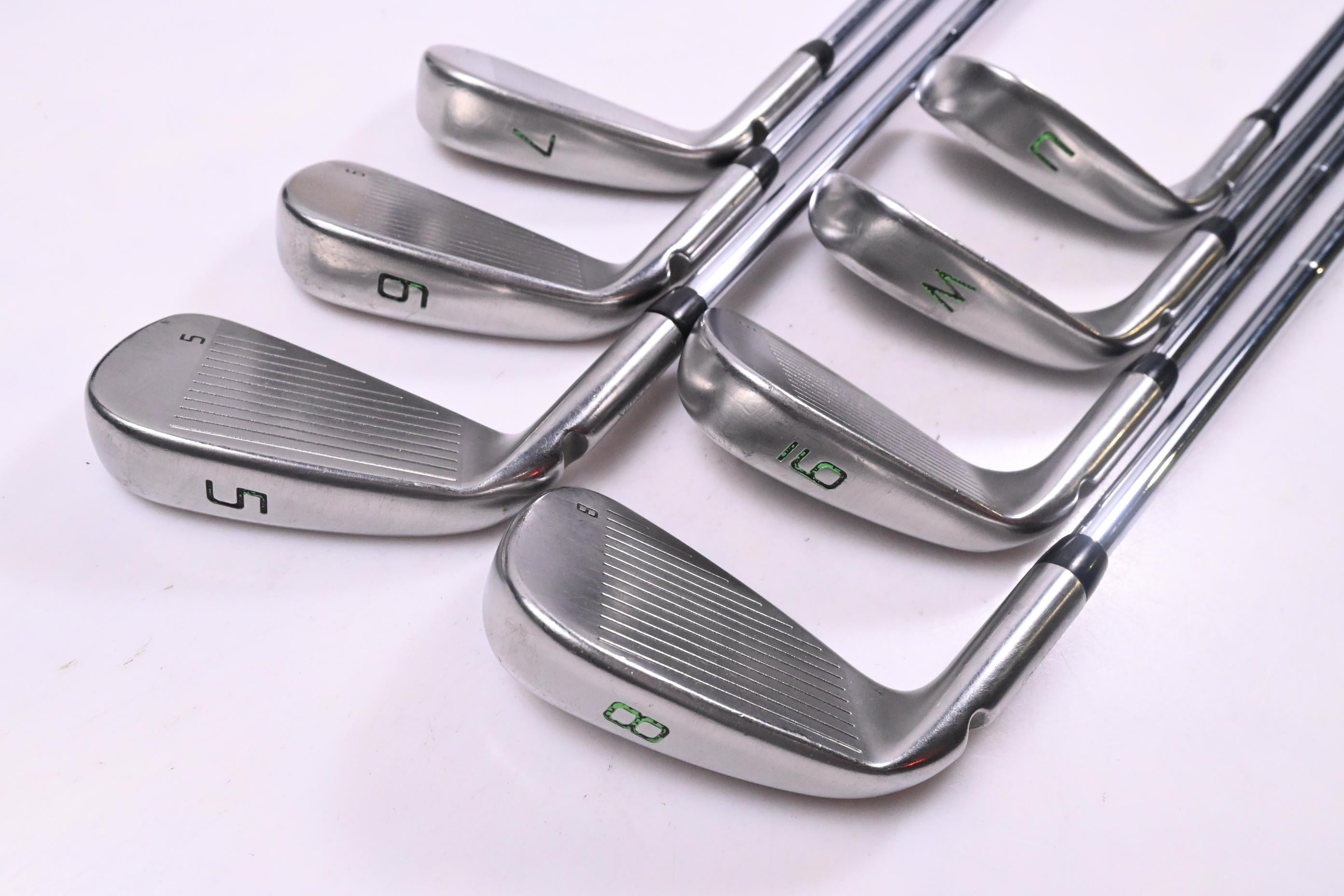 Ping i-Series E1 Irons / 5-PW+GW / Purple Dot / Stiff Flex Steel Shafts