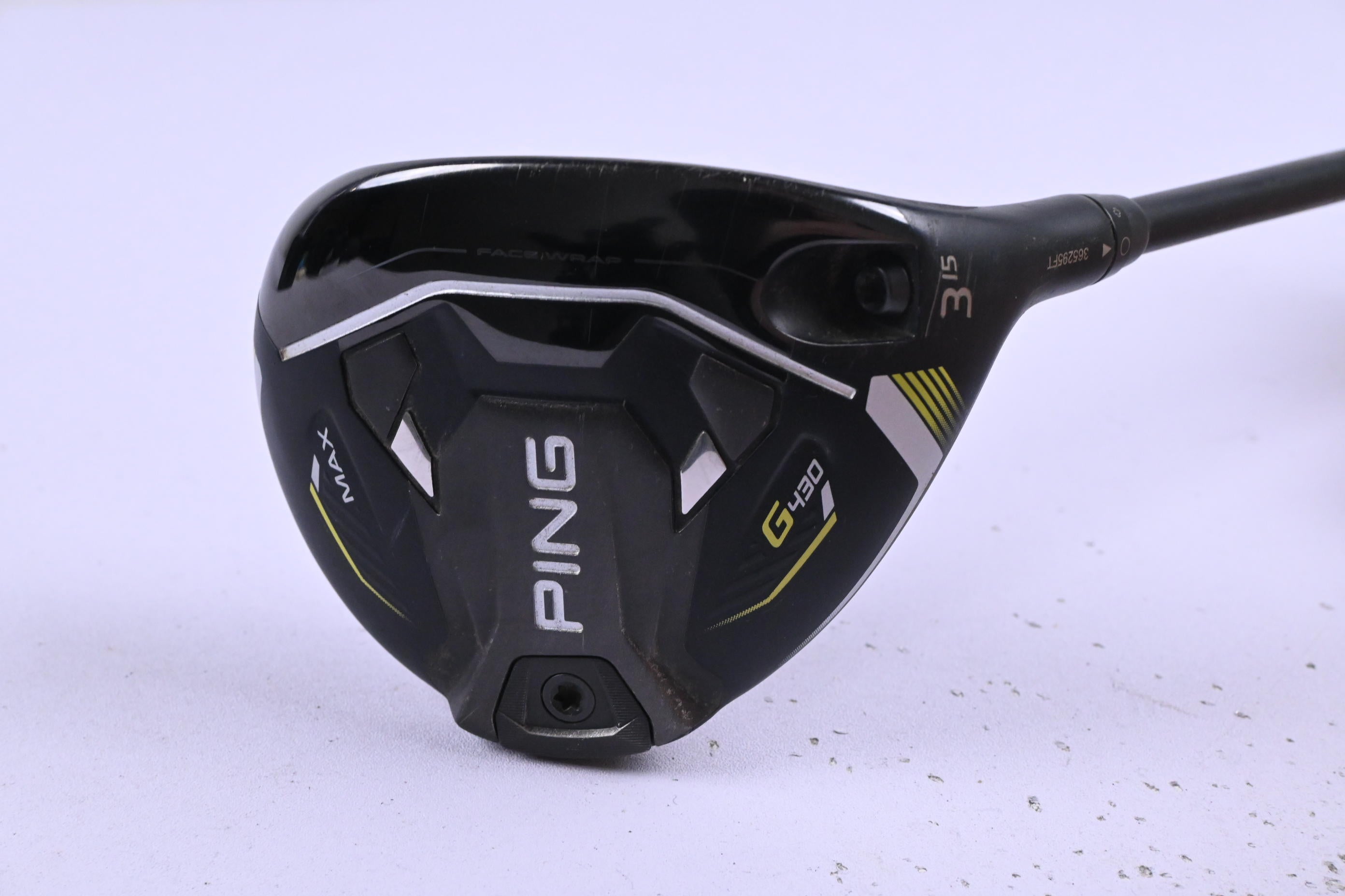 Ping G430 Max #3 Wood / 15 Degree / Stiff Flex Ping Alta CB Black 65 Shaft