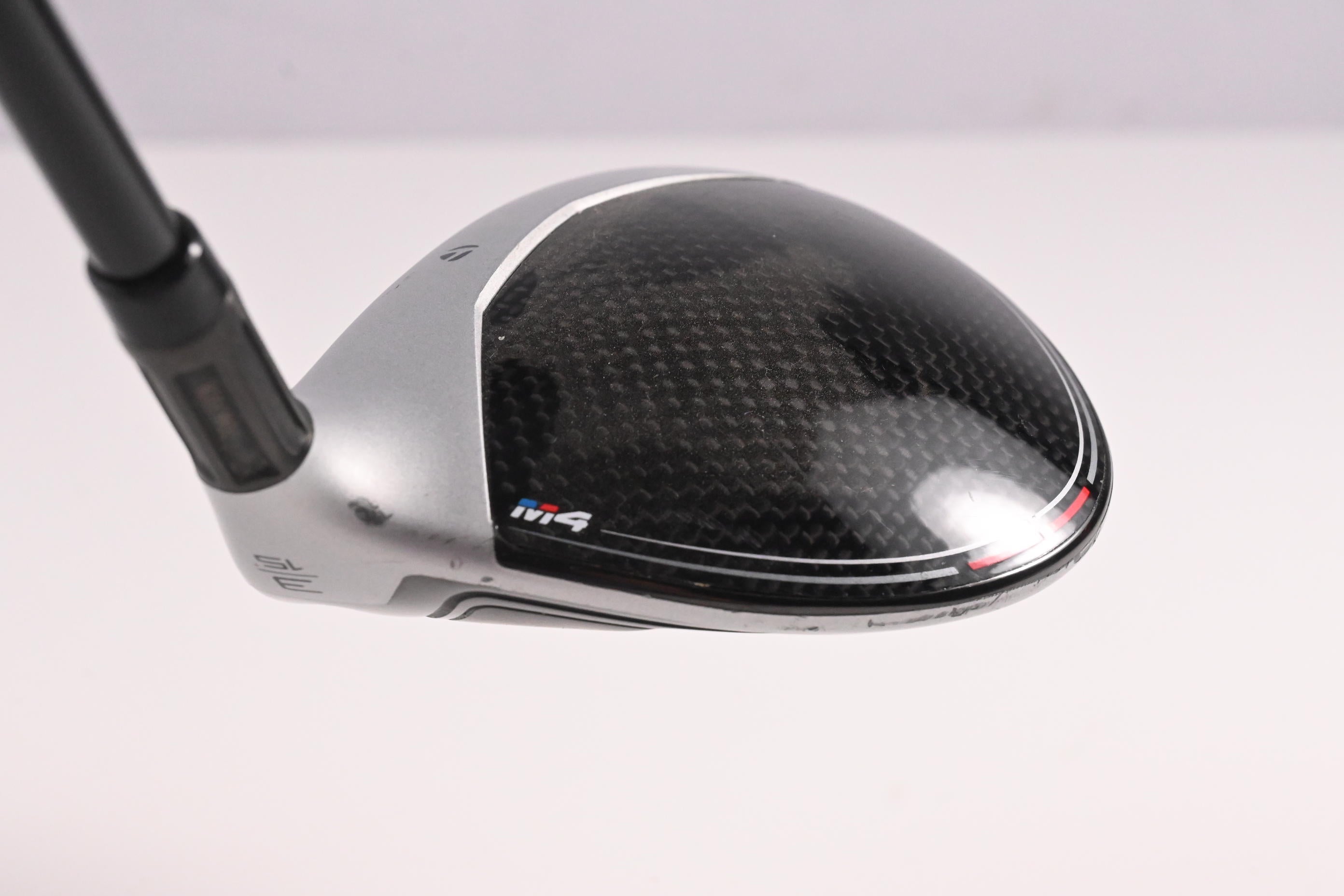 Taylormade M4 #3 Wood / 15 Degree / Stiff Flex Fujikura Atmos Red 6 Shaft