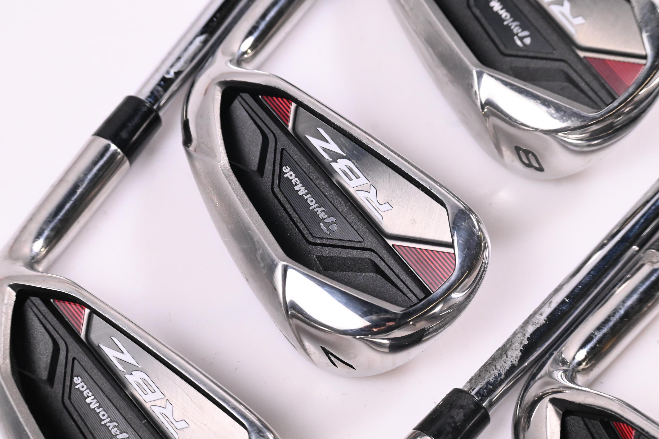 Taylormade RBZ Red Irons / 6-PW+SW / Regular Flex Taylormade Shafts