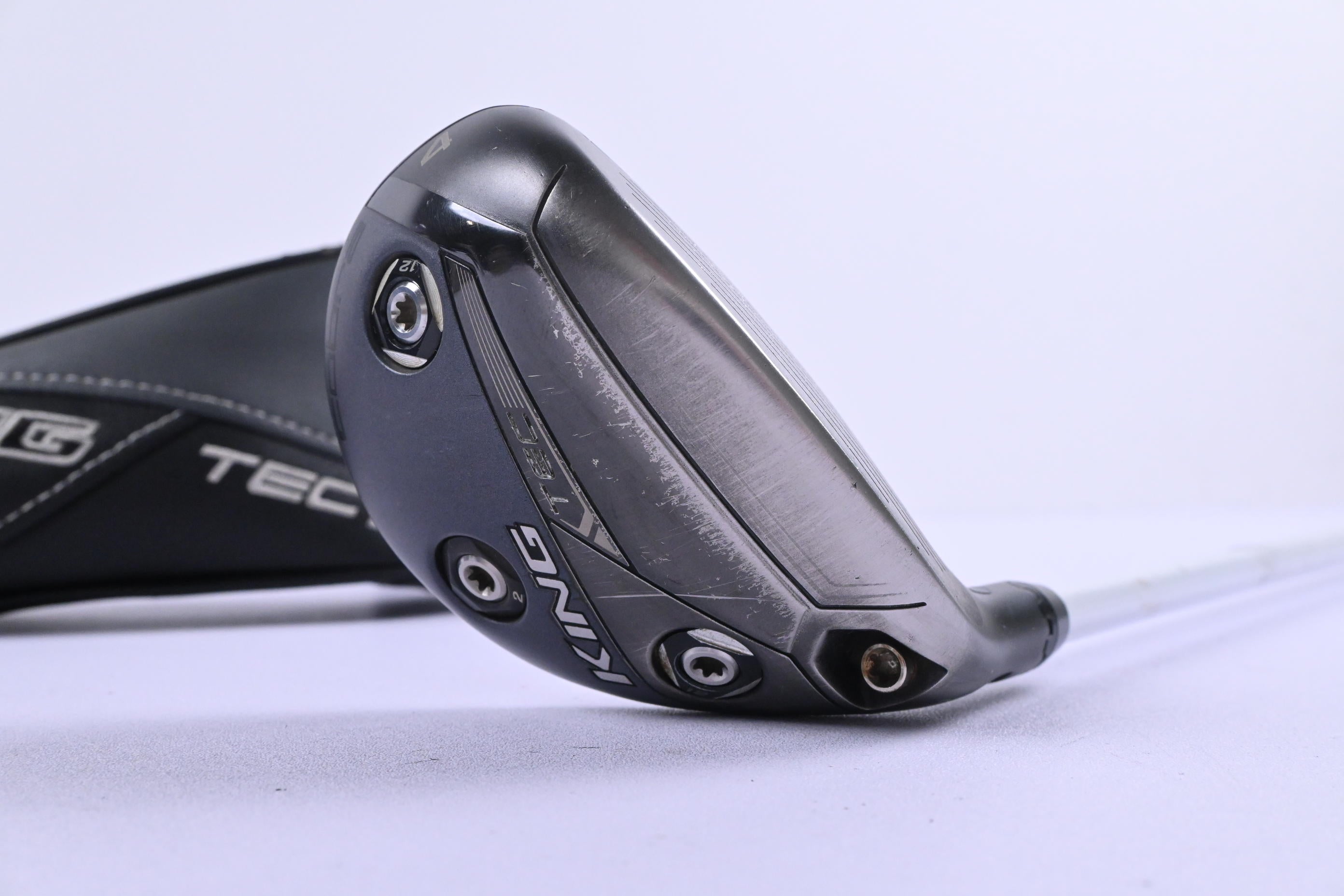 Cobra King Tec 2021 #4 Hybrid / 21 Degree / Stiff Flex VA Composites Raijin AV