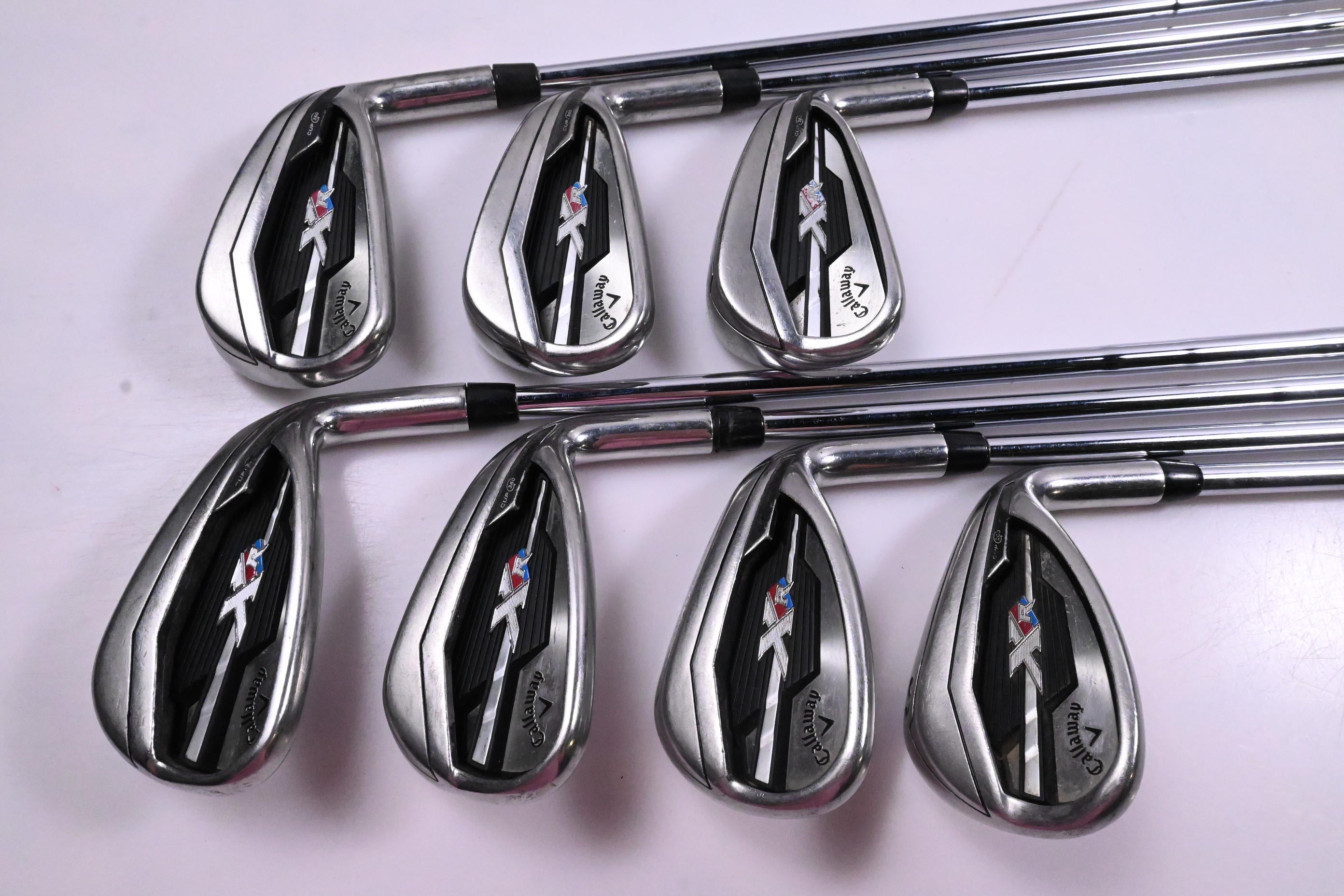 Callaway XR Irons / 5-PW+SW / Regular Flex SpeedStep 80 Shafts