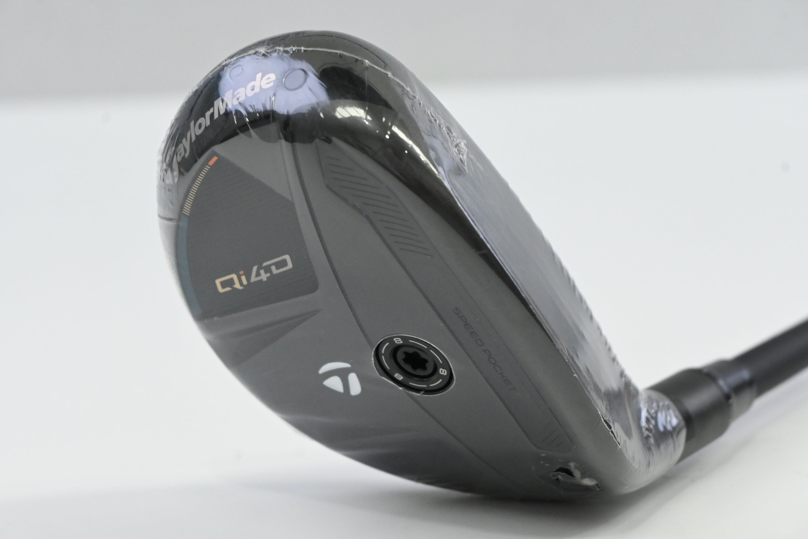 Taylormade Qi4D #4 Hybrid / 22 Degree / Stiff Flex KBS Reax 75 Shaft