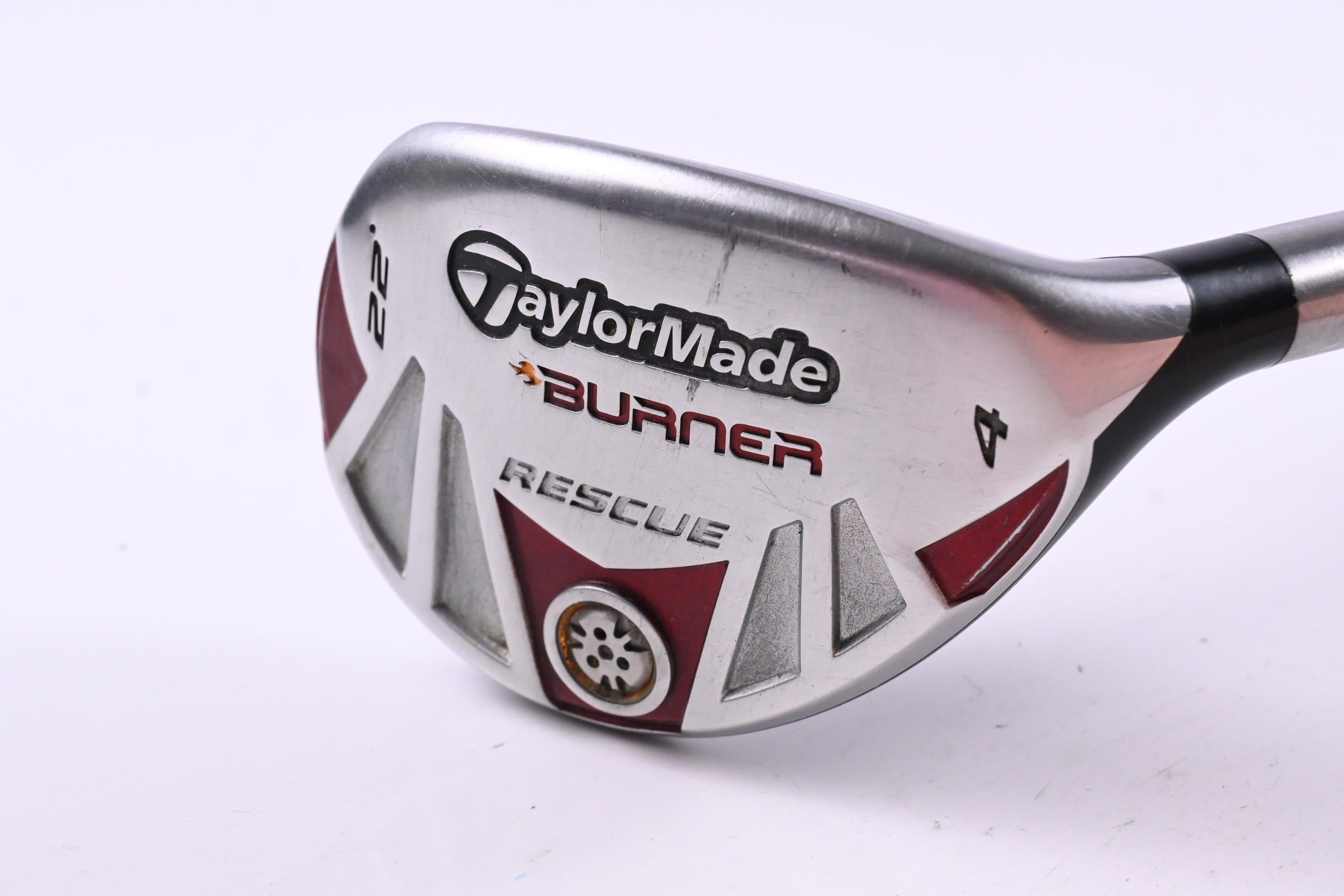 Taylormade Burner 2007 #4 Hybrid / 22 Degree / Stiff Flex Taylormade Reax 65