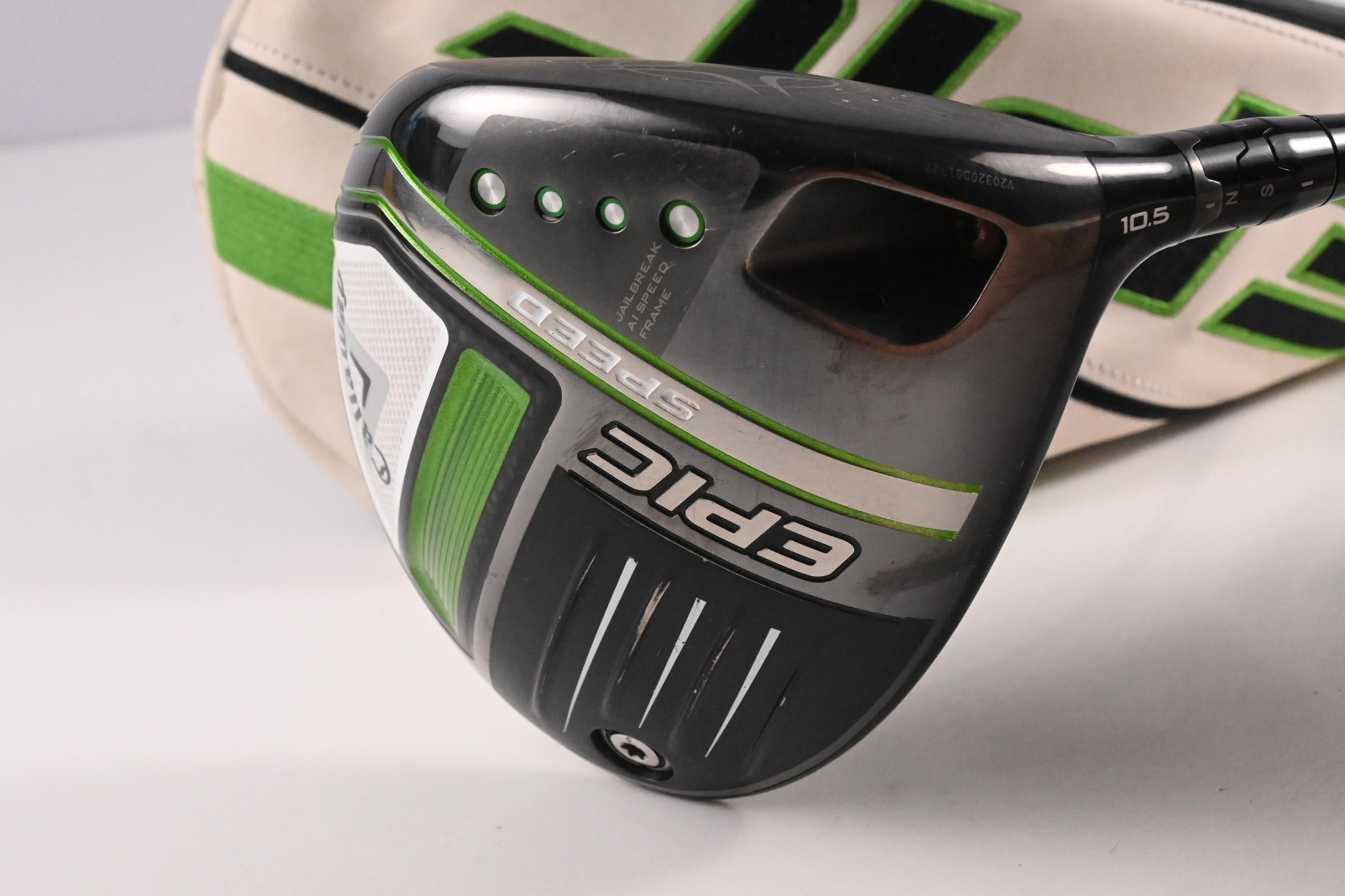 Callaway Epic Speed Driver / 10.5 Degree / Regular Flex HZRDUS Smoke Green IM10