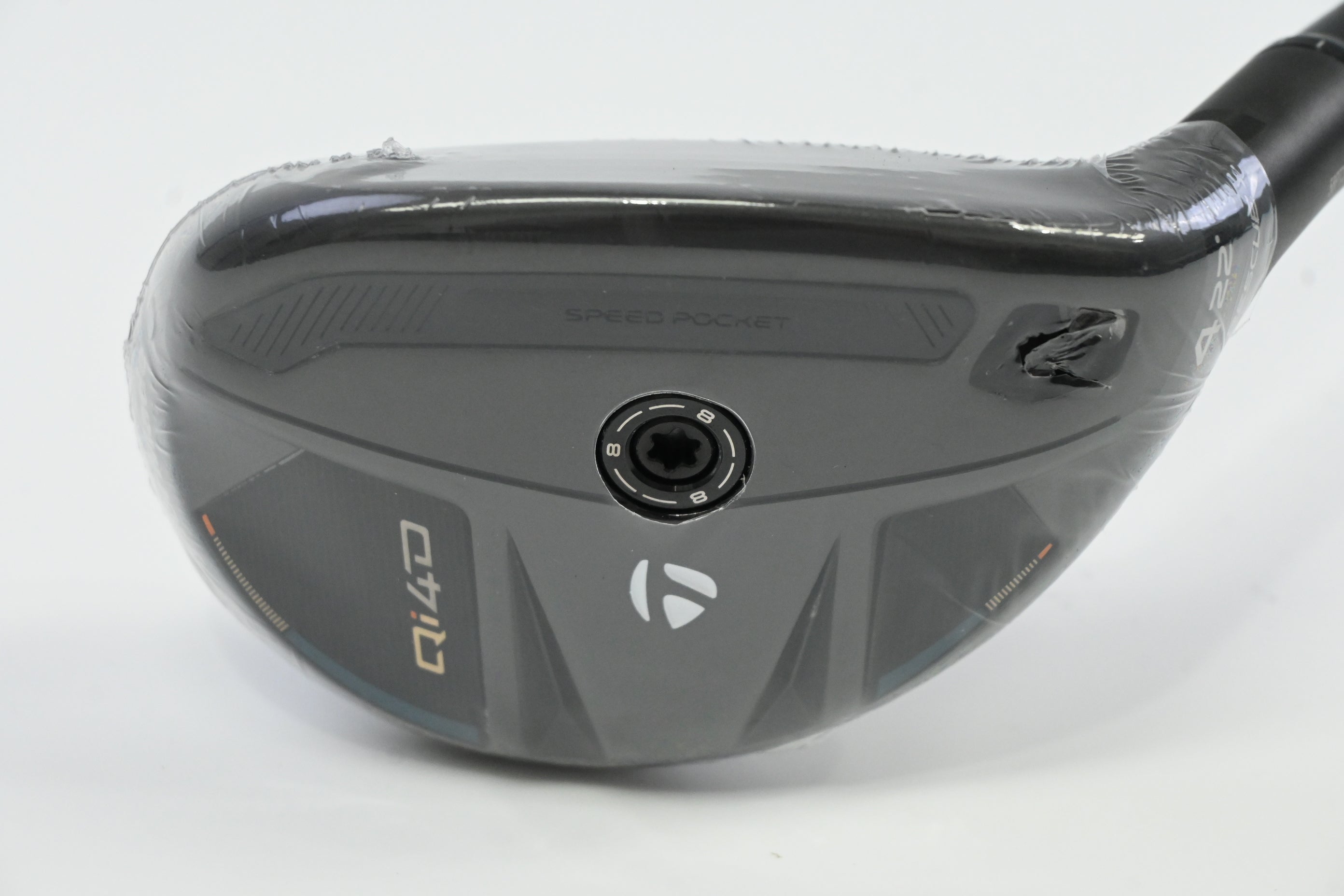 Taylormade Qi4D #4 Hybrid / 22 Degree / Stiff Flex KBS Reax 75 Shaft