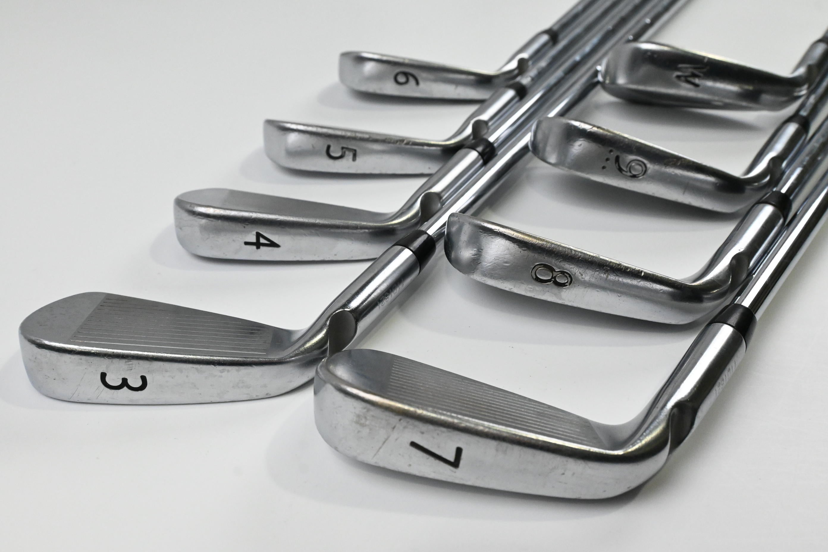 Ping S55 Irons / 3-PW / Black Dot / Stiff Flex KBS Tour 120 Shafts