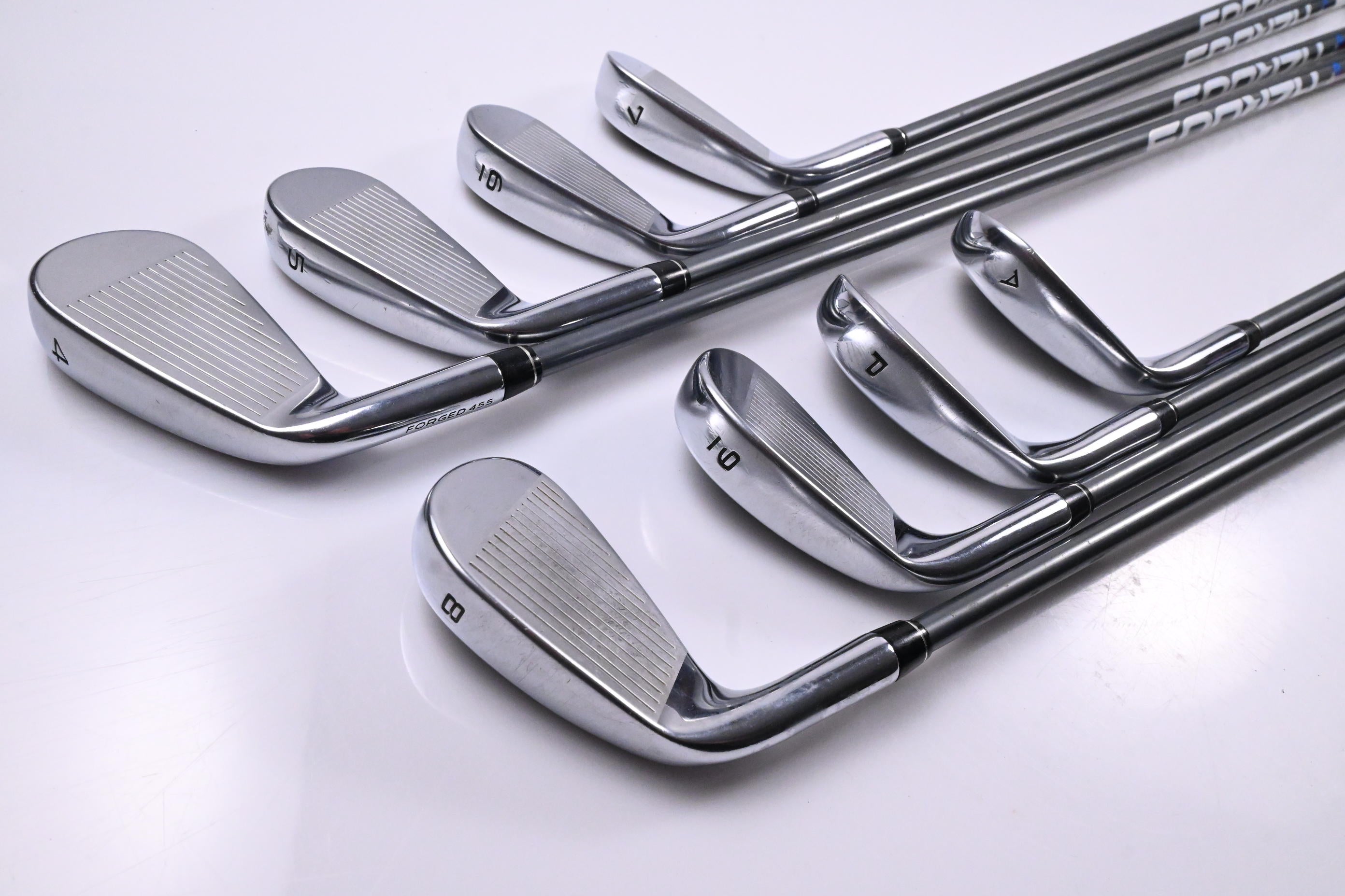 Callaway Paradym Irons / 4-PW+AW / Stiff Flex HZRDUS Gen4 Silver 75 Shafts