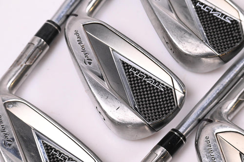 TaylorMade Stealth Irons / 4-PW+GW / Stiff Flex Project X LS 120 Shafts