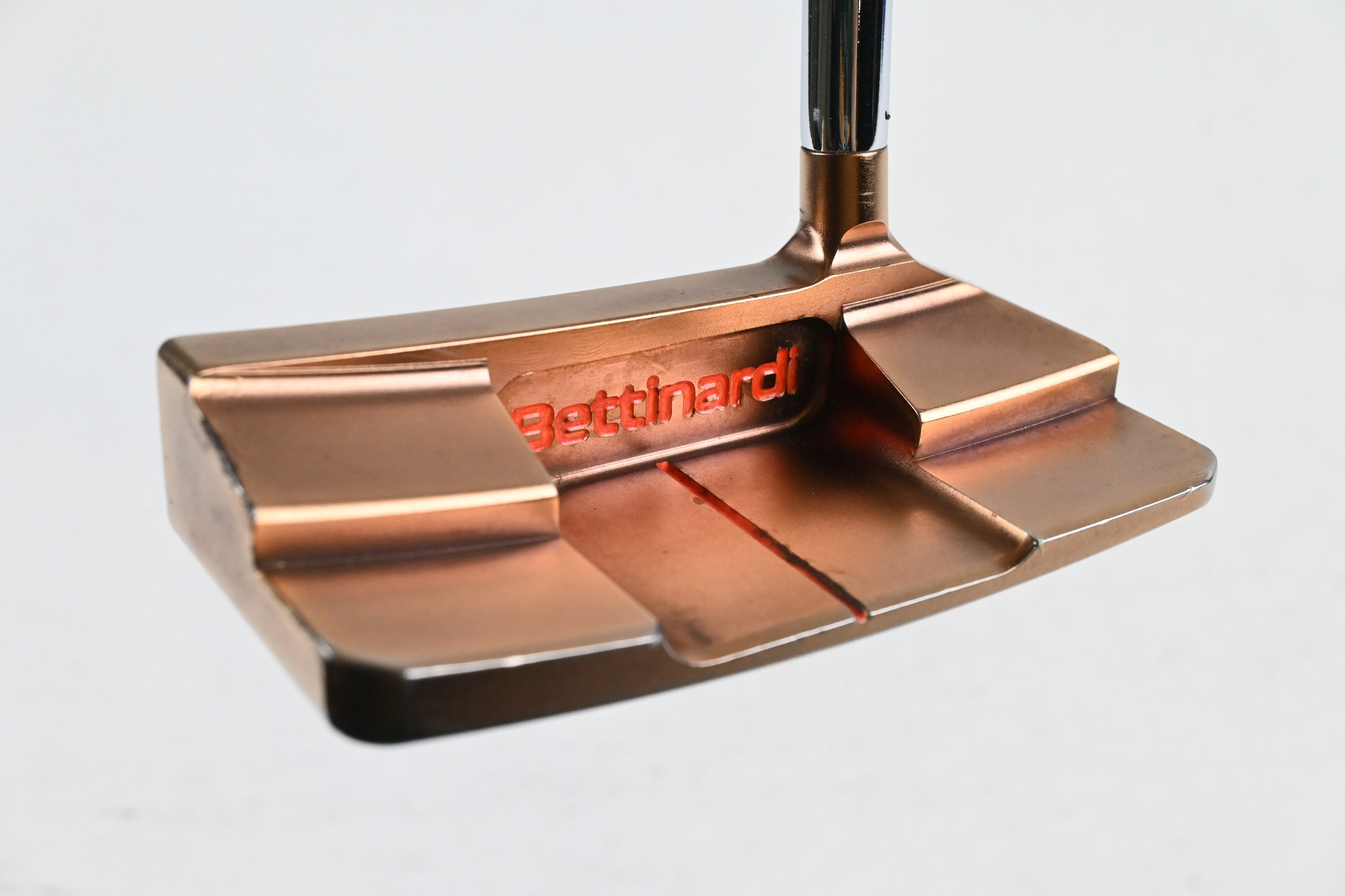 Left Hand Bettinardi Queen B 2021 Gold/Blue #6 Putter / 34 Inch