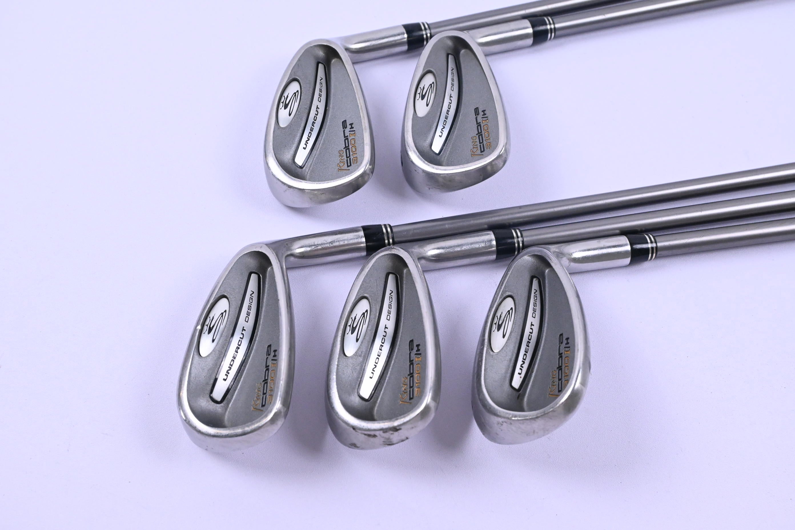 Cobra 3100 I/H Irons / 7-PW+SW / Regular Flex Cobra NV-HL 70 Shafts
