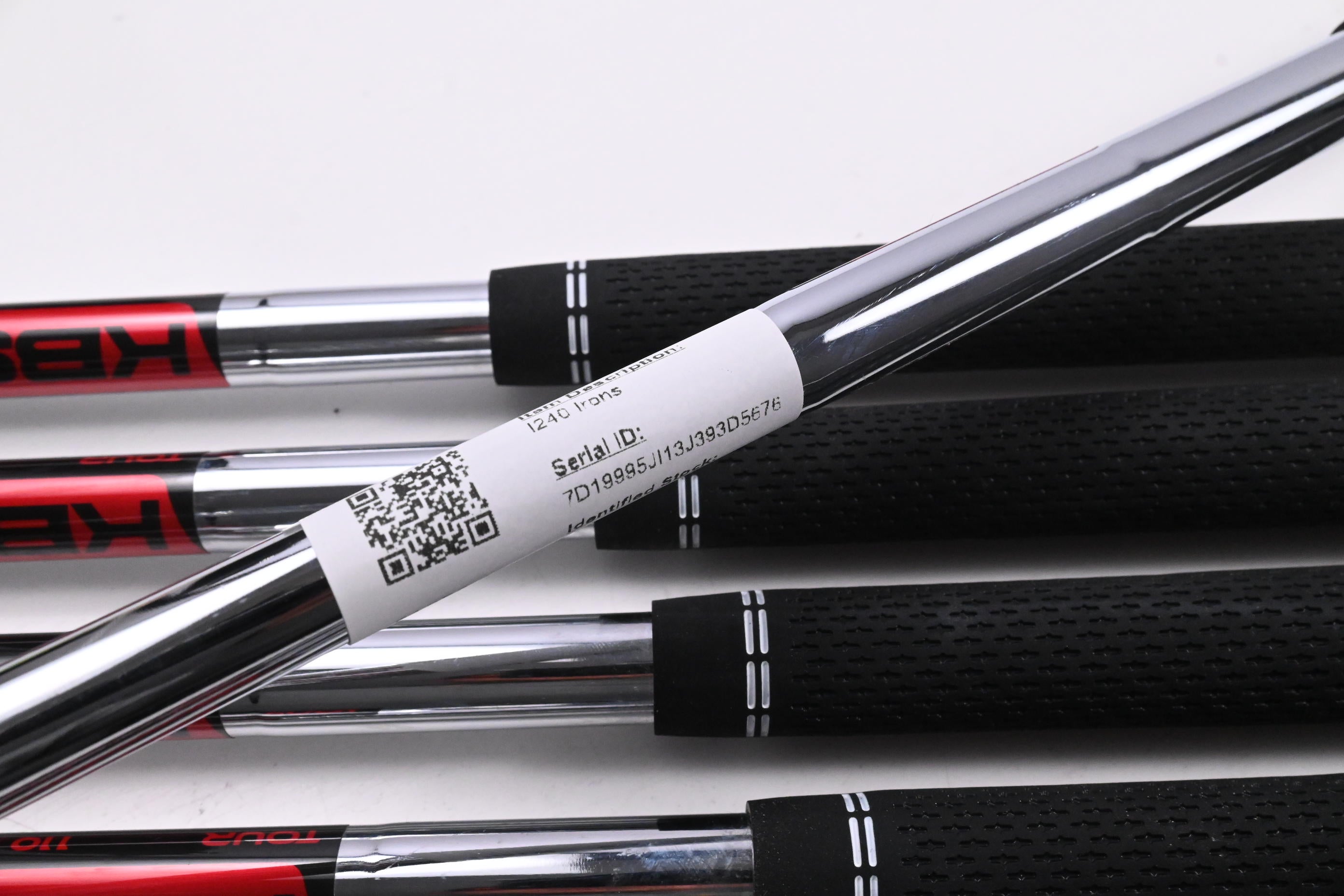 Ping I240 Irons / 3-PW / Orange Dot / Regular Flex KBS Tour 110 Shafts