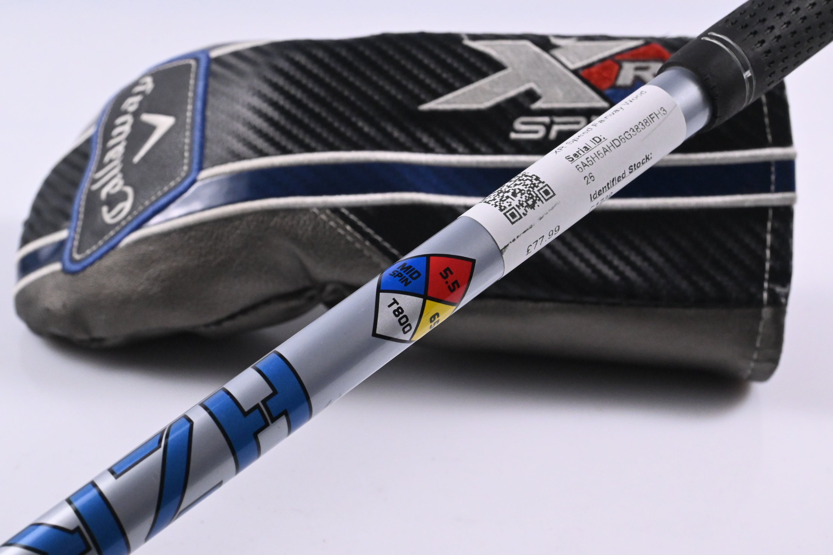 Callaway XR Speed #3 Wood / 15 Degree / Regular Flex HZRDUS T800 Blue 65 Shaft