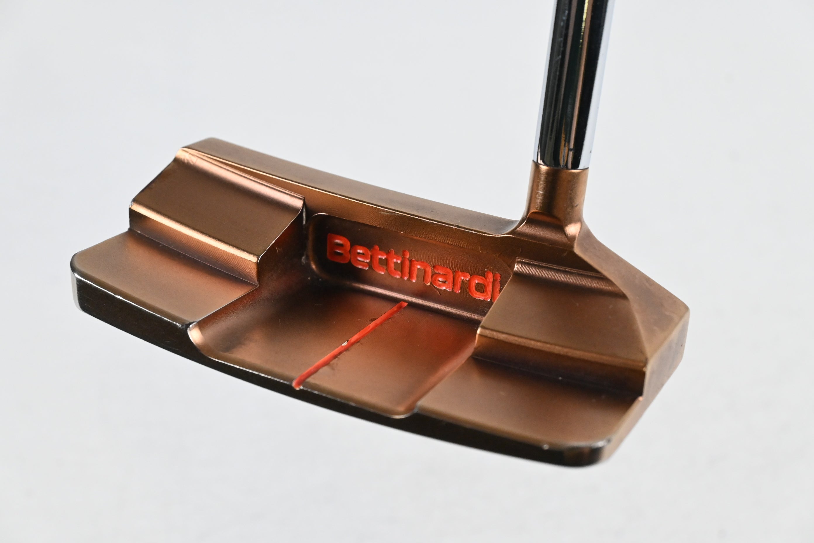 Left Hand Bettinardi Queen B 2021 Gold/Blue #6 Putter / 34 Inch