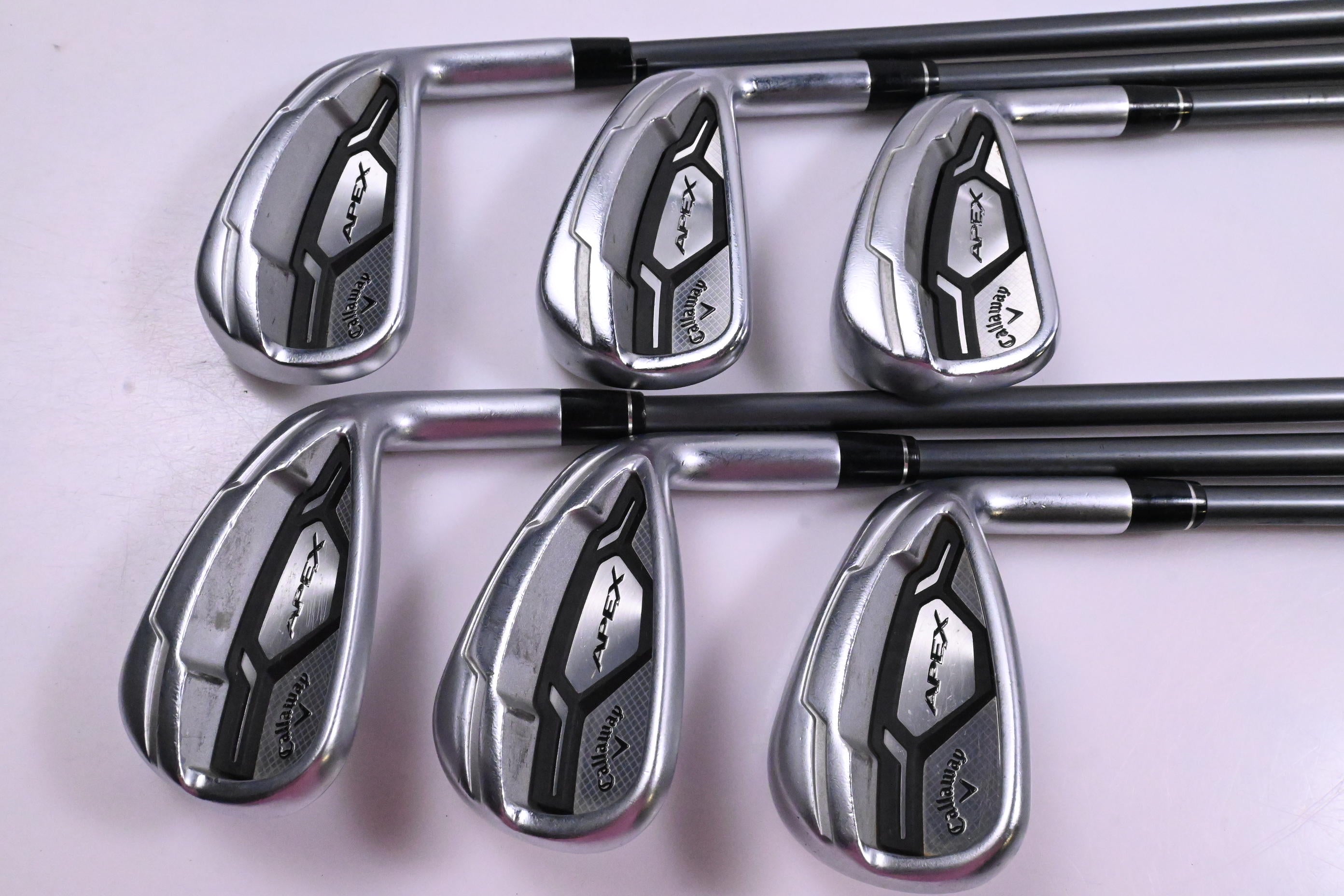 Callaway Apex CF16 Irons / 5-PW / Stiff Flex Matrix Program F15 65 Shafts