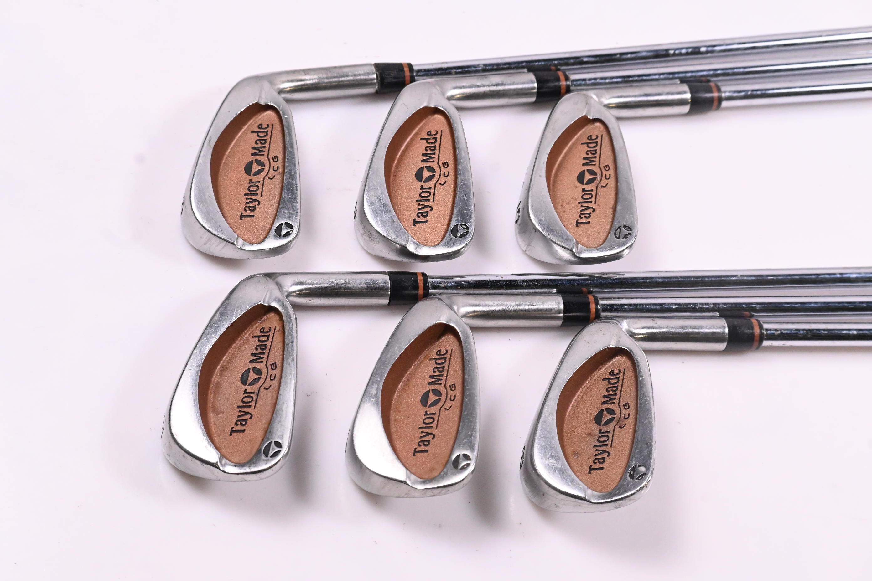 Taylormade Burner Bubble LCG Irons / 3-8i / Regular Flex Taylormade 80 Shafts