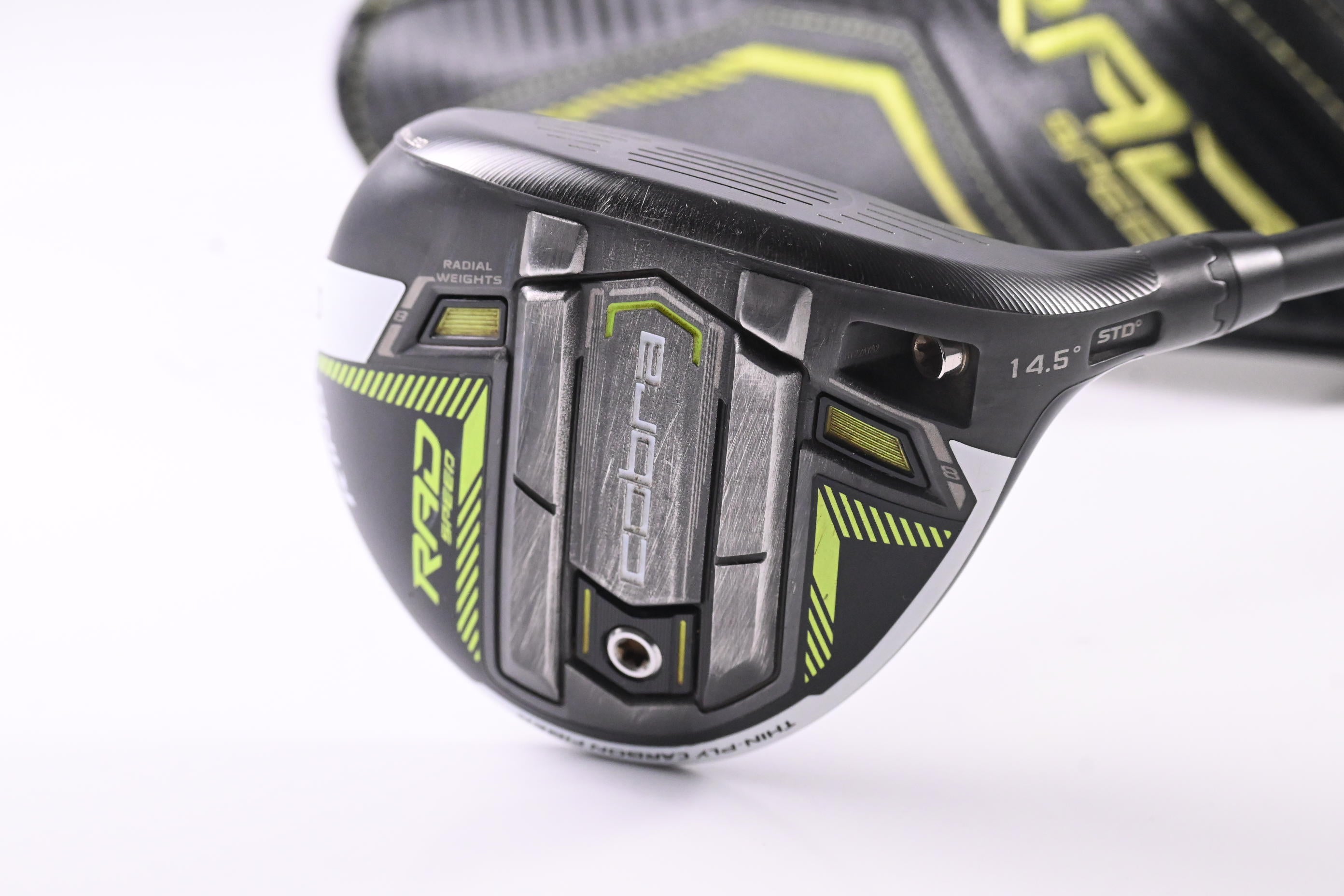 Cobra King Radspeed #3 Wood / 14.5 Degree / Stiff Flex Fujikura Motore X F3 6