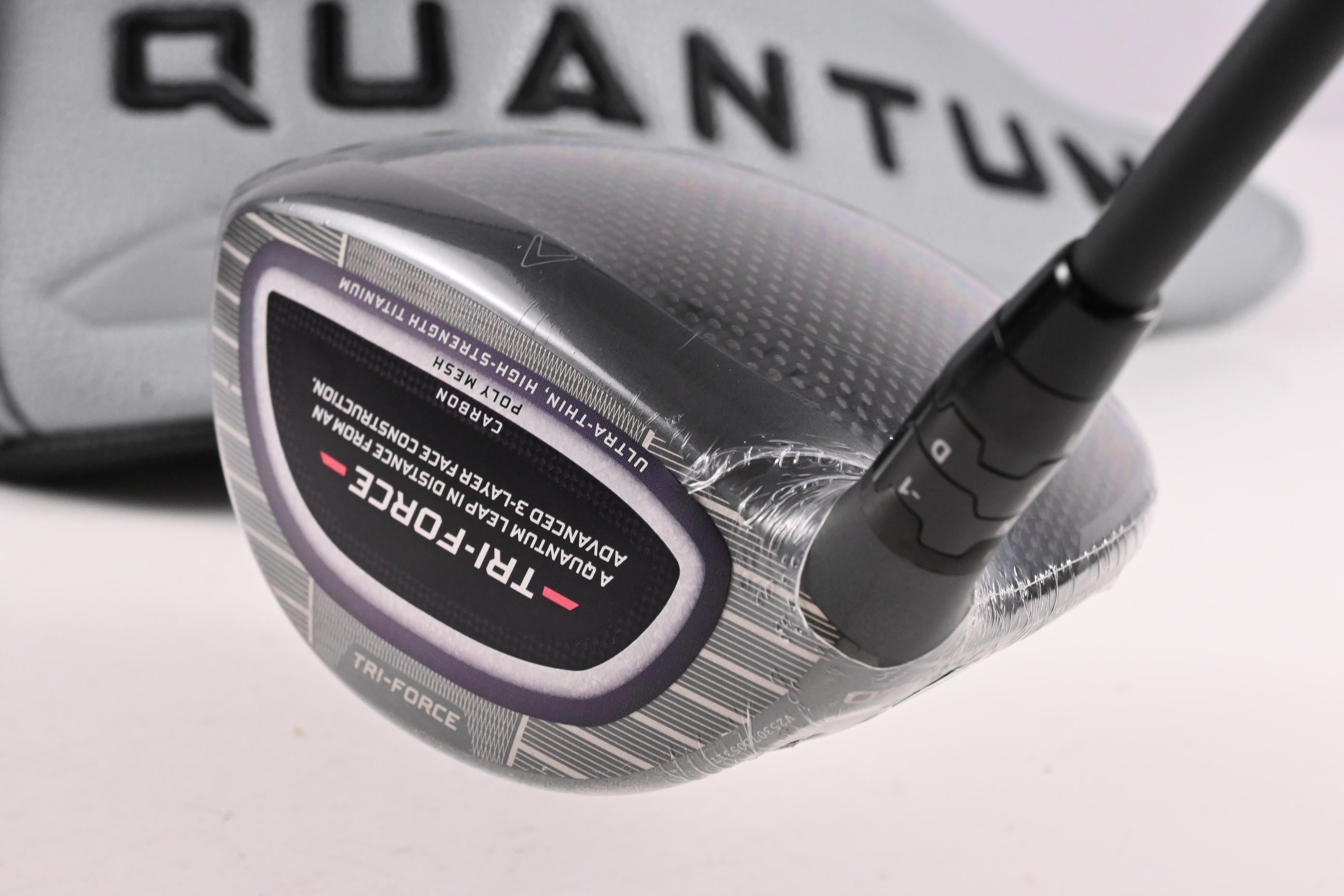 Callaway Quantum Max D Driver / 12 Degree / Senior Flex Vanquish 4 Shaft