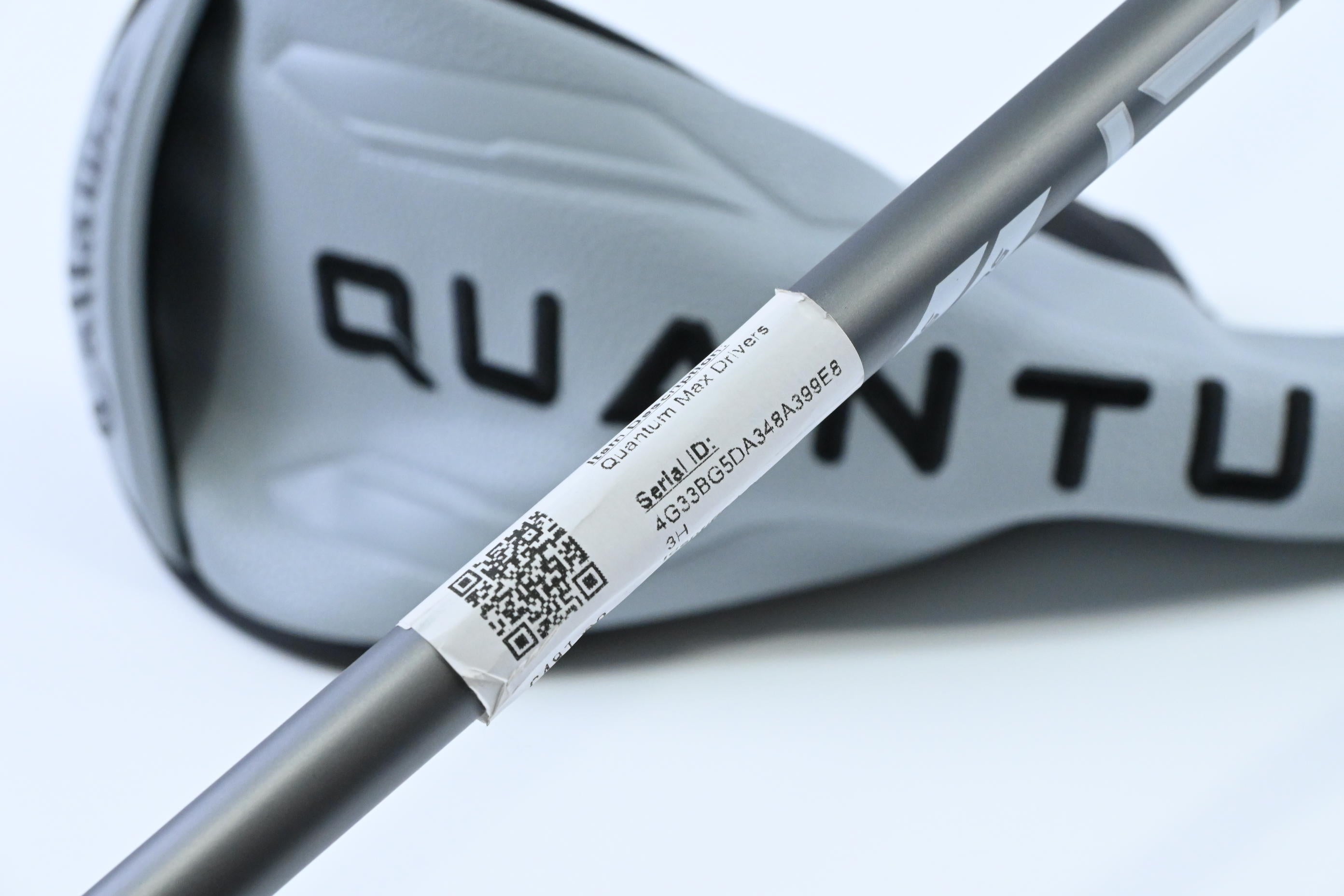 Callaway Quantum Max Driver / 10.5 Degree / Regular Flex Denali Frost Silver 50