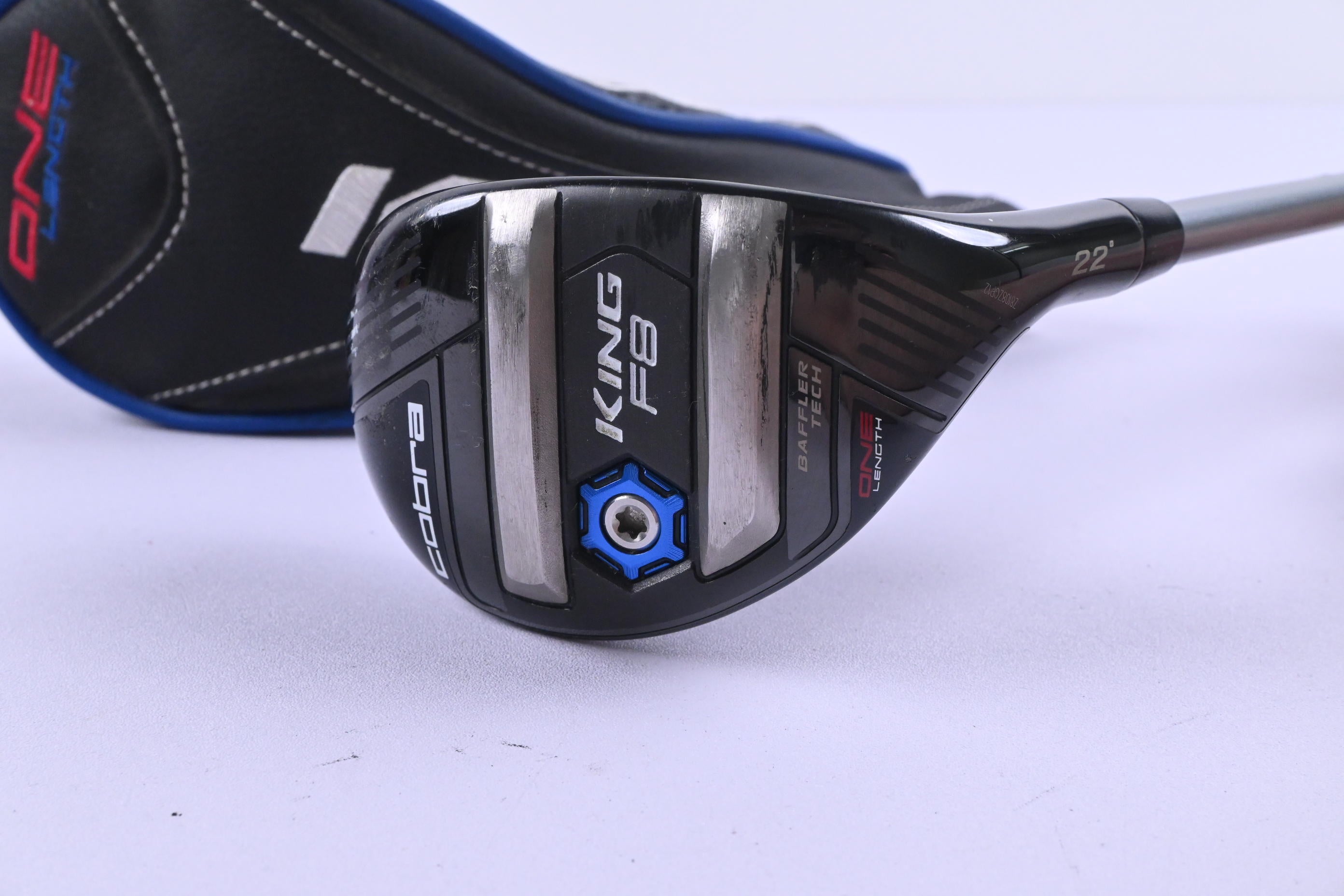 Cobra King One Length F8 #4 Hybrid / 22 Degree / Regular Flex Aldila Rogue Pro