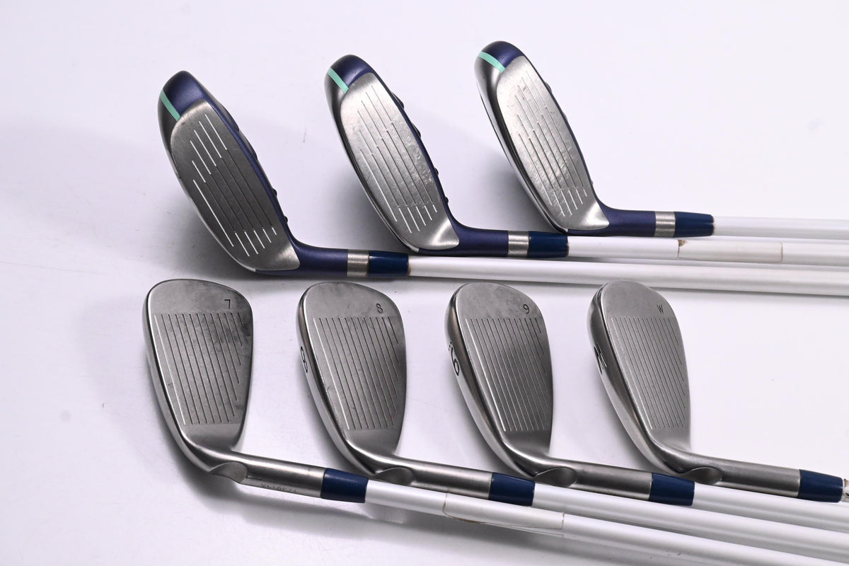 Ladies Ping G Le Irons / 4-6H+7-PW / Blue Dot / Ladies Flex Ping ULT230 Shafts