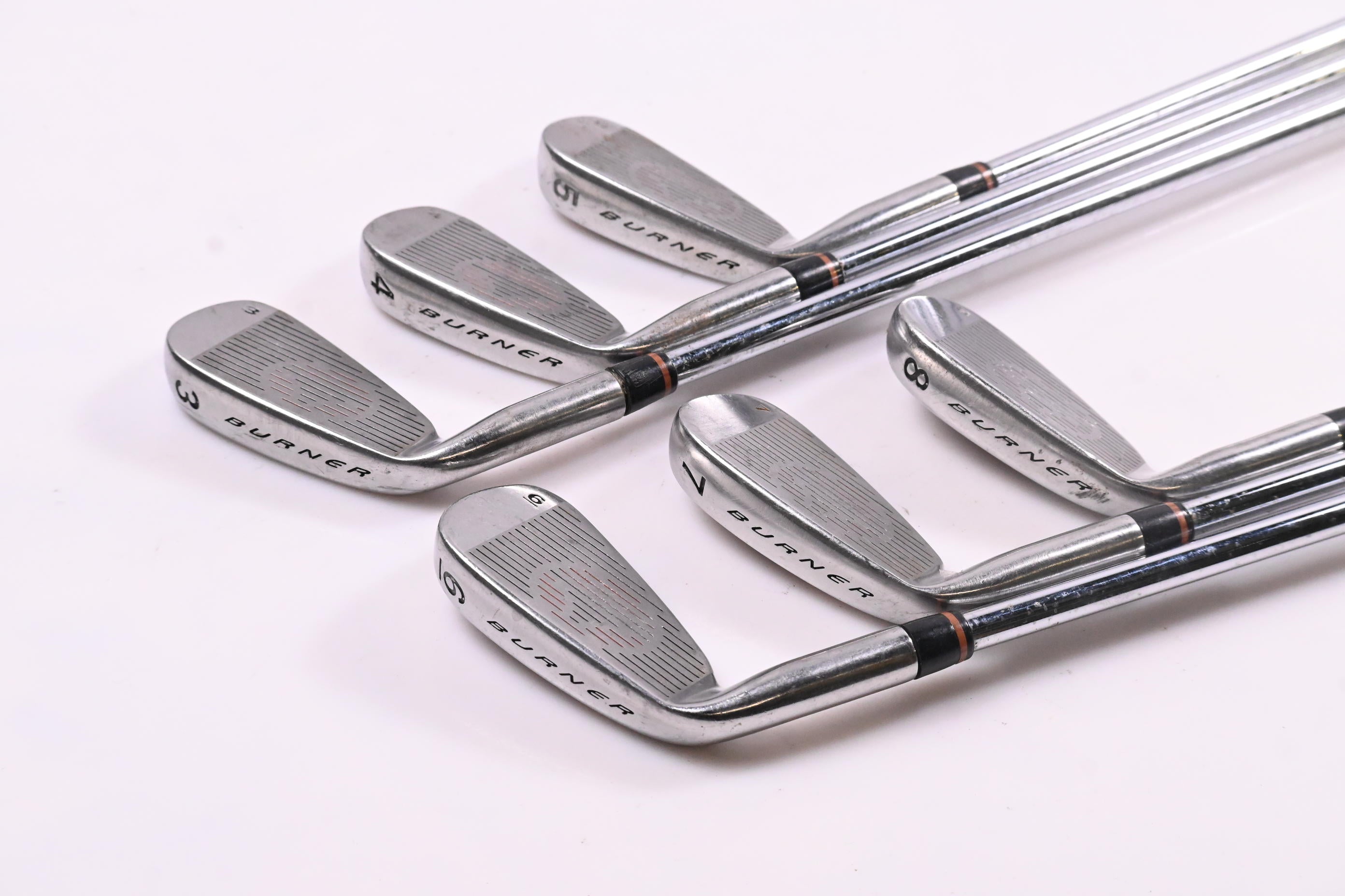 Taylormade Burner Bubble LCG Irons / 3-8i / Regular Flex Taylormade 80 Shafts