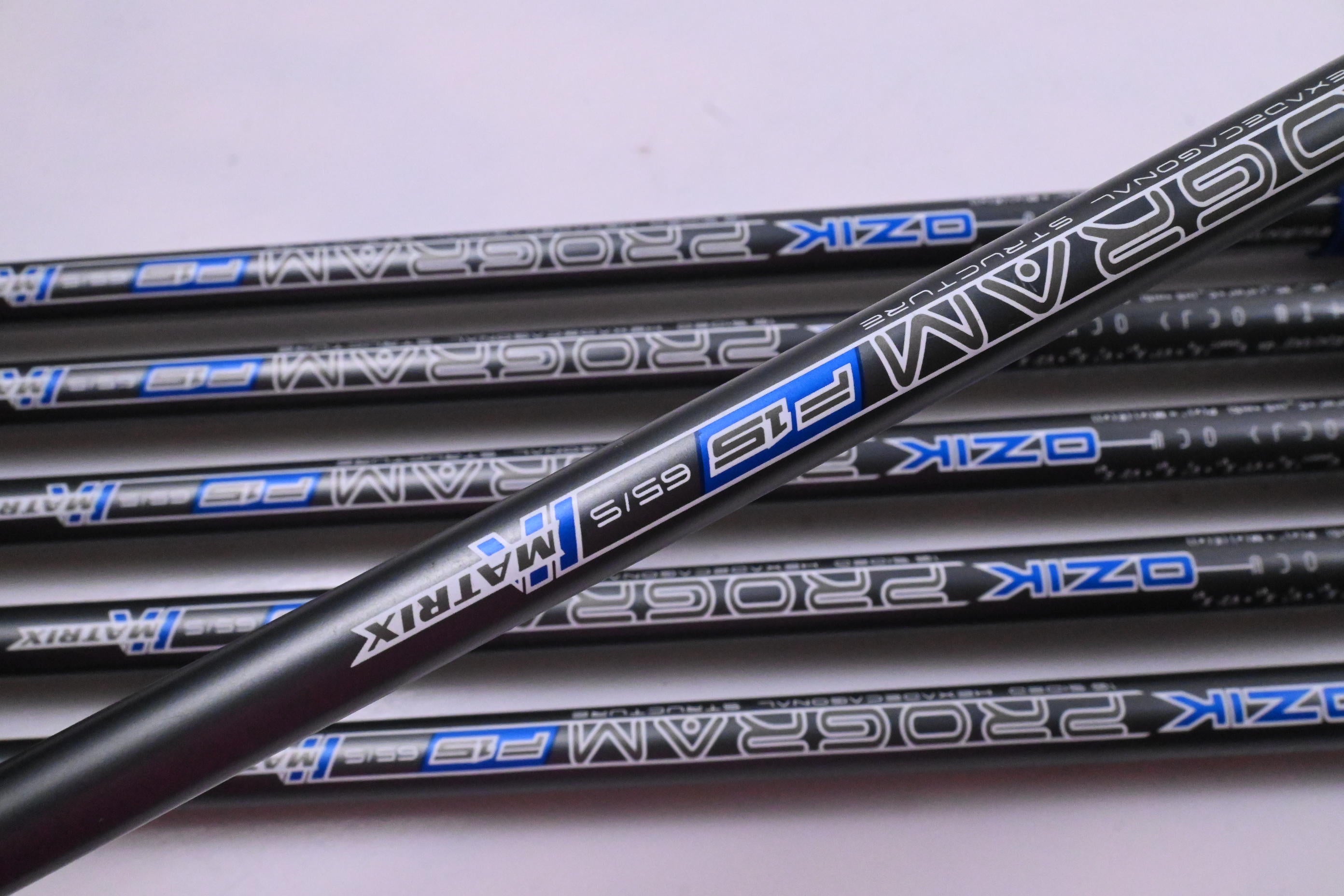 Callaway Apex CF16 Irons / 5-PW / Stiff Flex Matrix Program F15 65 Shafts