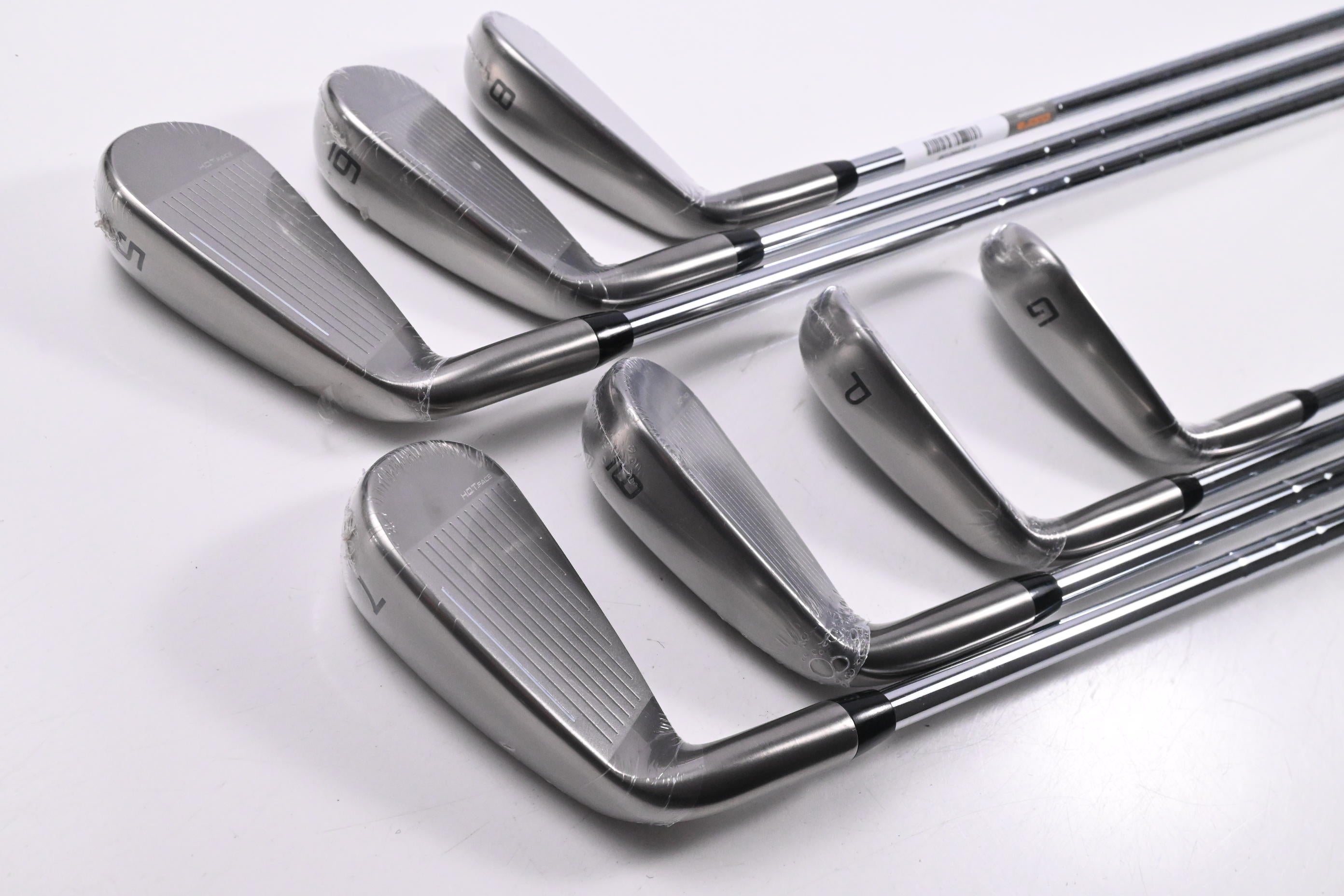 Cobra DS-Adapt Irons / 5-PW+GW / Stiff Flex KBS Tour Lite Shafts