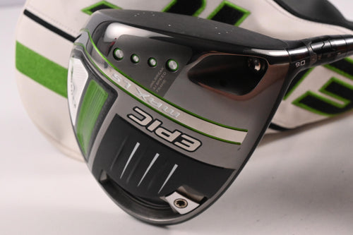 Callaway Epic Max LS Driver / 9 Degree / Stiff Flex EvenFlow Riptide 50 Shaft