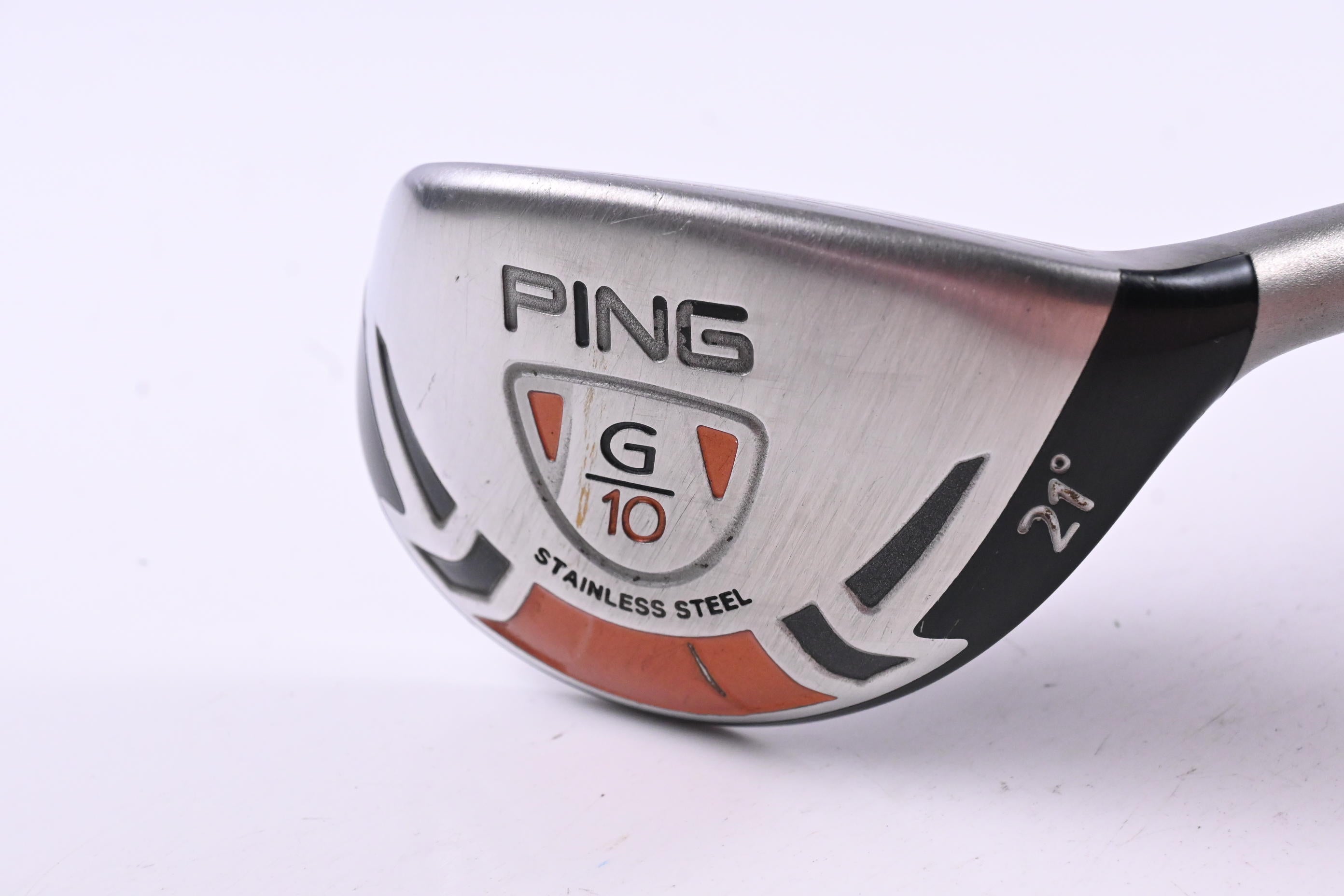 Ping G10 #3 Hybrid / 21 Degree / Regular Flex Graffaloy Prolaunch Red Shaft